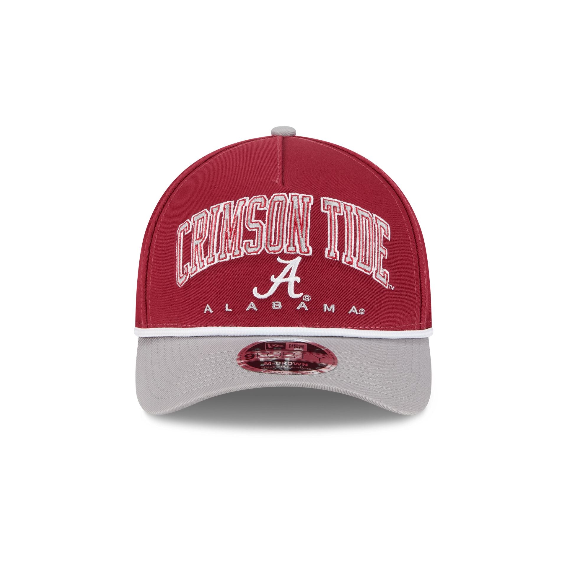 Alternative view of Alabama Crimson Tide Arch 9Forty M-Crown A-Frame Snapback Hat