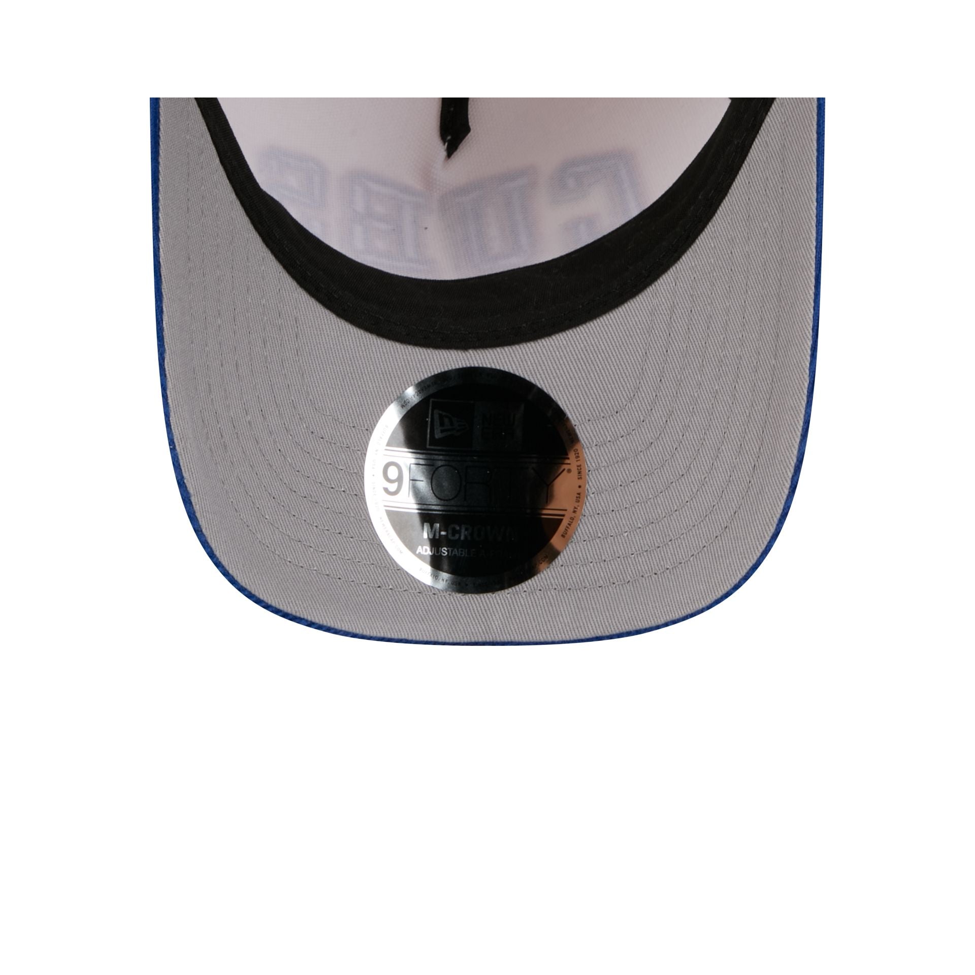 Chicago Cubs Stacked Corduroy 9Forty M-Crown A-Frame Snapback Hat - Image 7