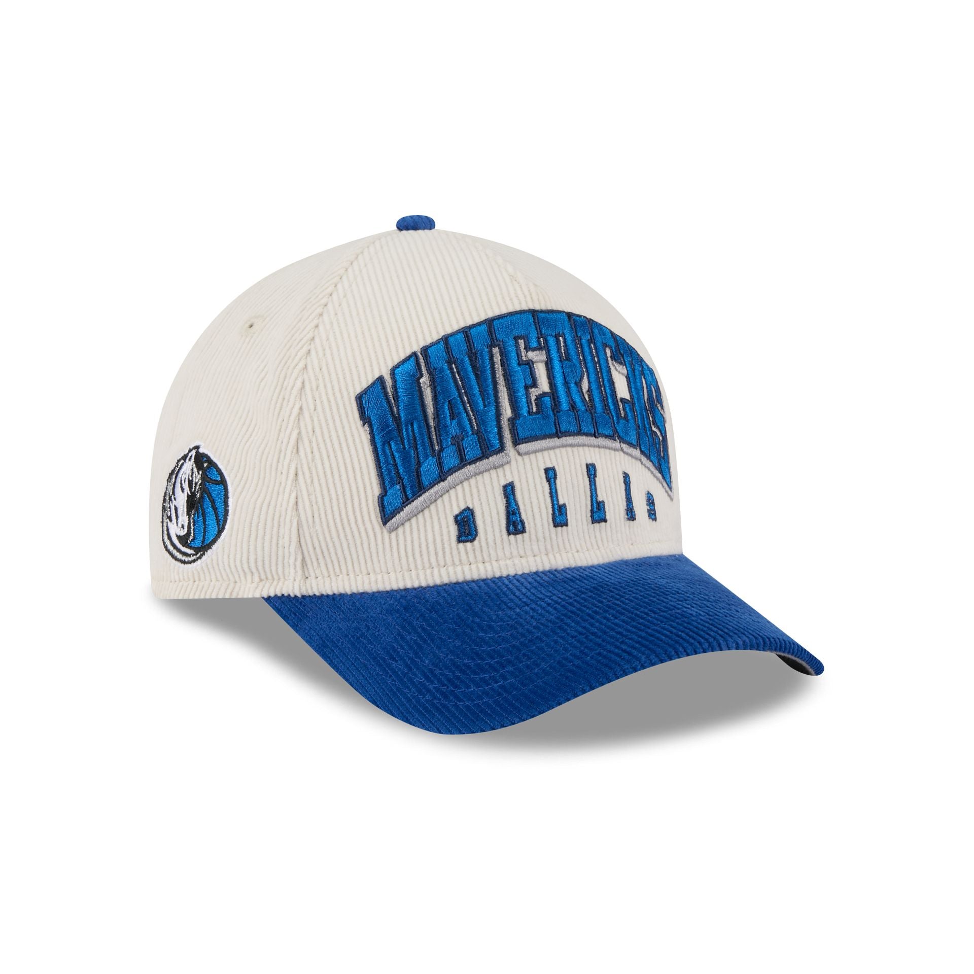 Dallas Mavericks Stacked Corduroy 9Forty M-Crown A-Frame Snapback Hat