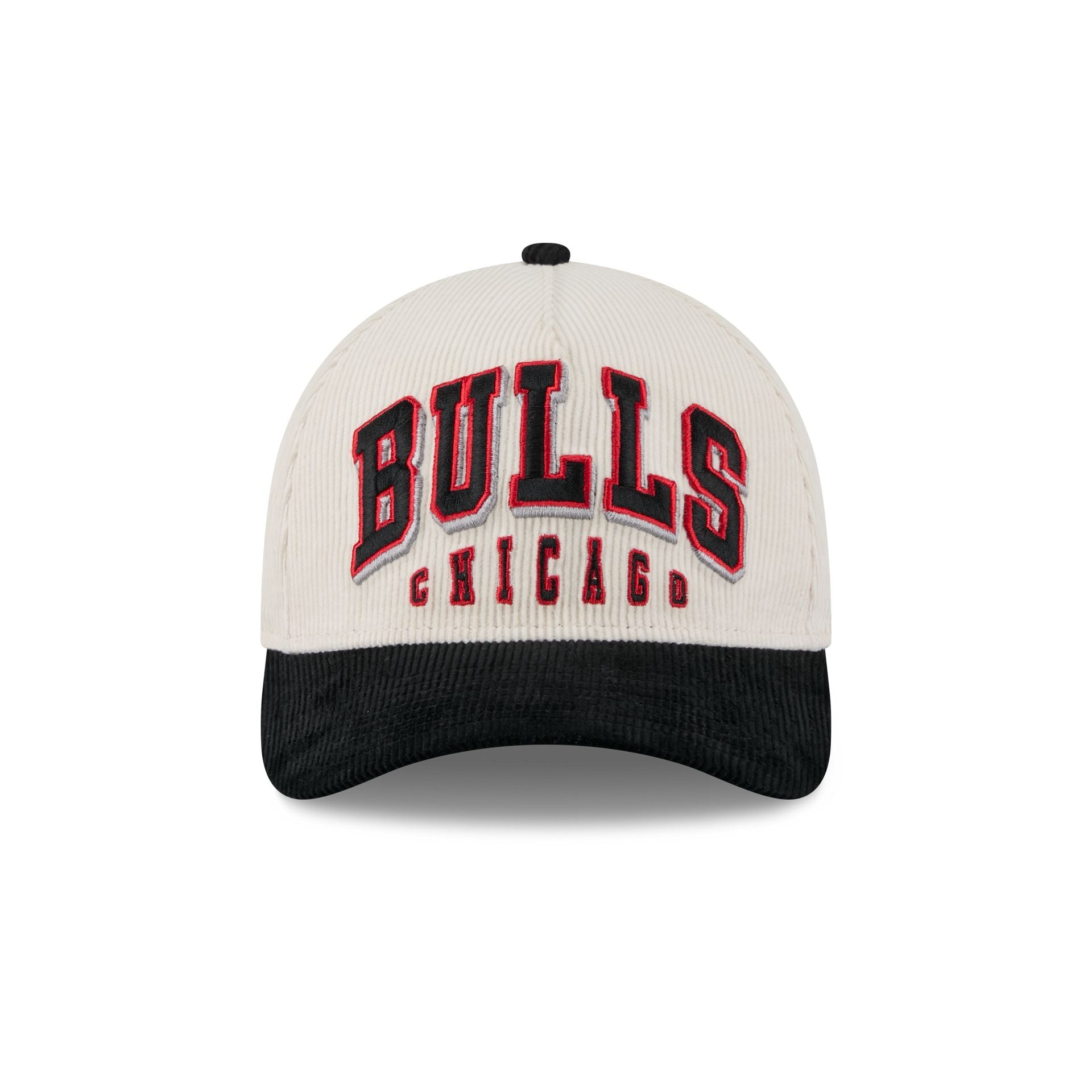 Alternative view of Chicago Bulls Stacked Corduroy 9Forty M-Crown A-Frame Snapback Hat