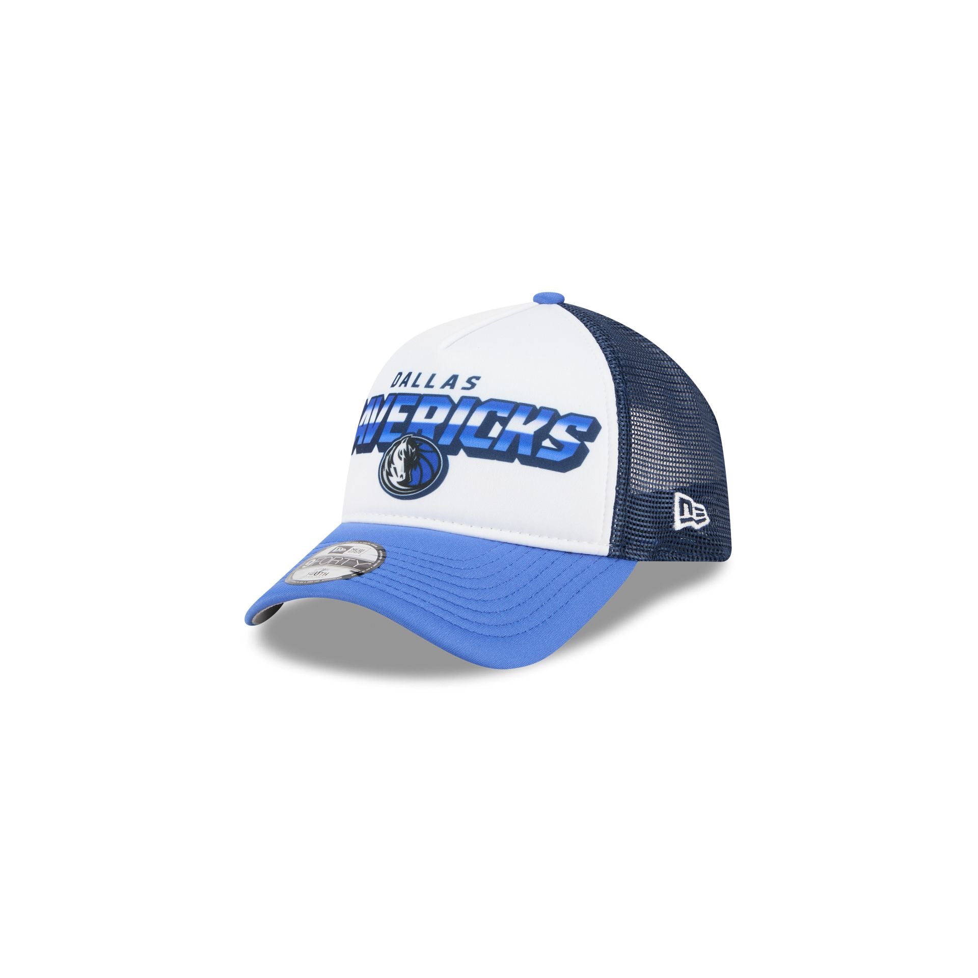 Dallas Mavericks Shine Kids 9Forty A-Frame Trucker Hat