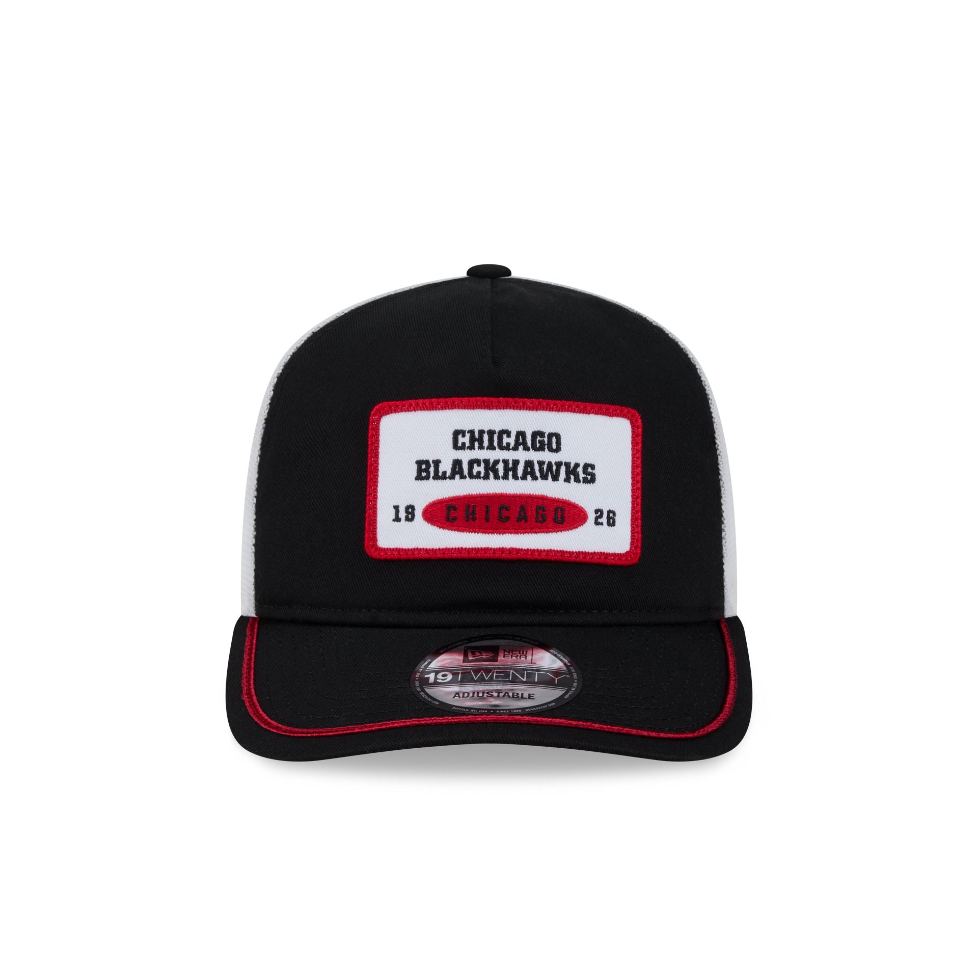 Alternative view of Chicago Blackhawks Patch 19Twenty Trucker Hat