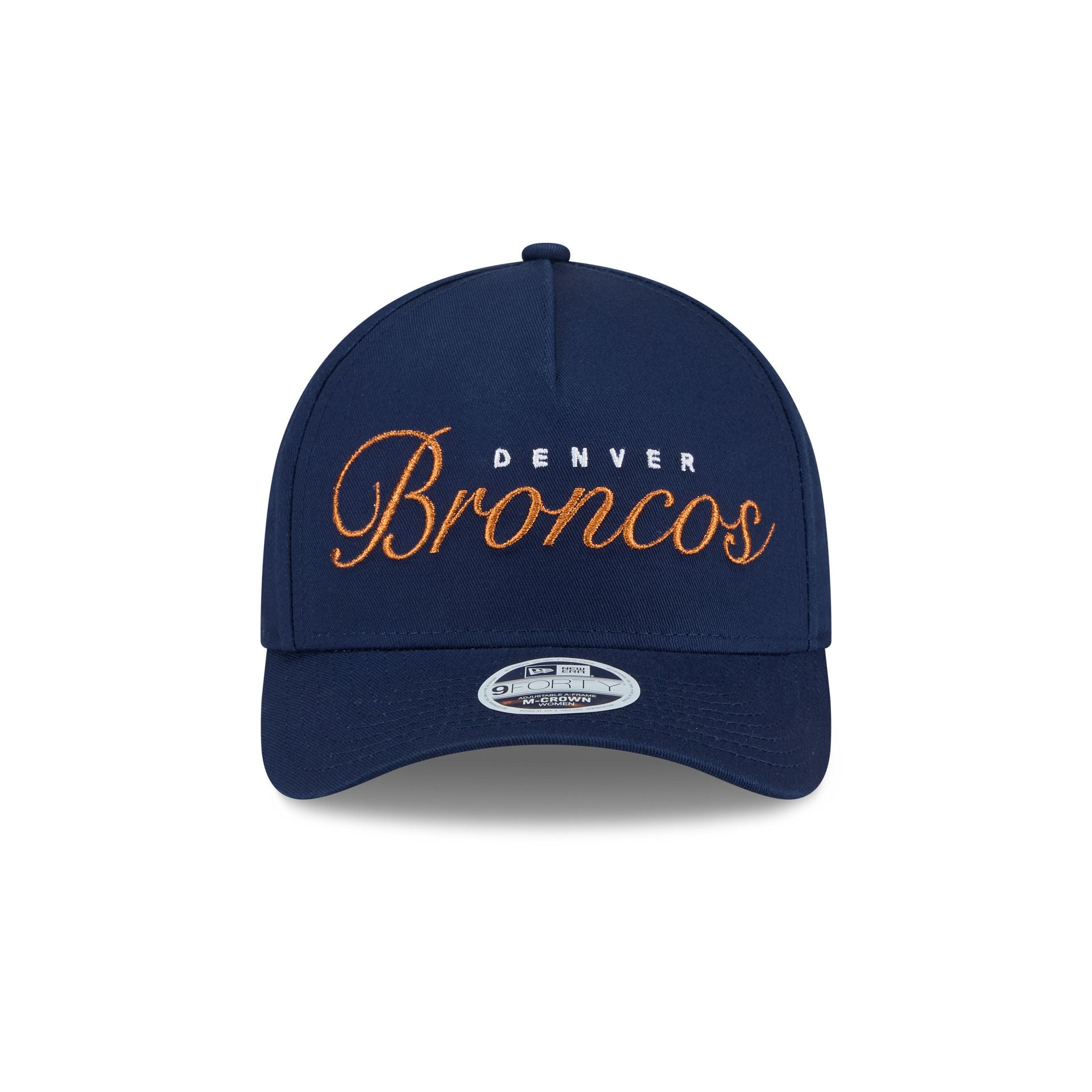 Alternative view of Denver Broncos Metallic Women's 9Forty M-Crown A-Frame Snapback Hat