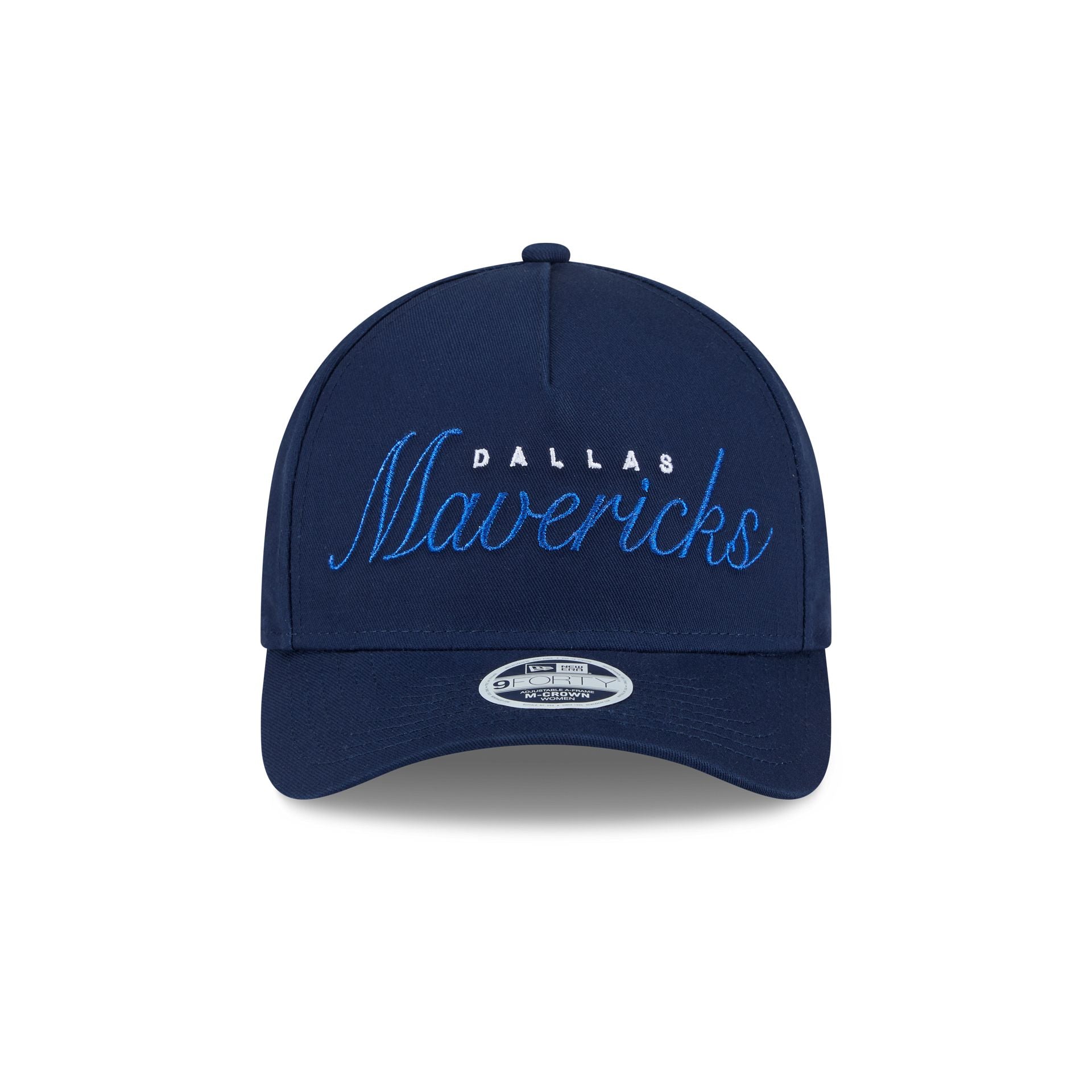 Alternative view of Dallas Mavericks Metallic Women's 9Forty M-Crown A-Frame Snapback Hat