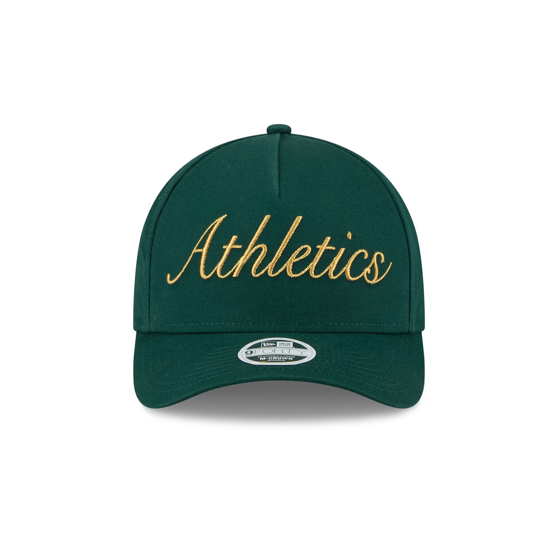 Alternative view of Athletics Metallic Women's 9Forty M-Crown A-Frame Snapback Hat