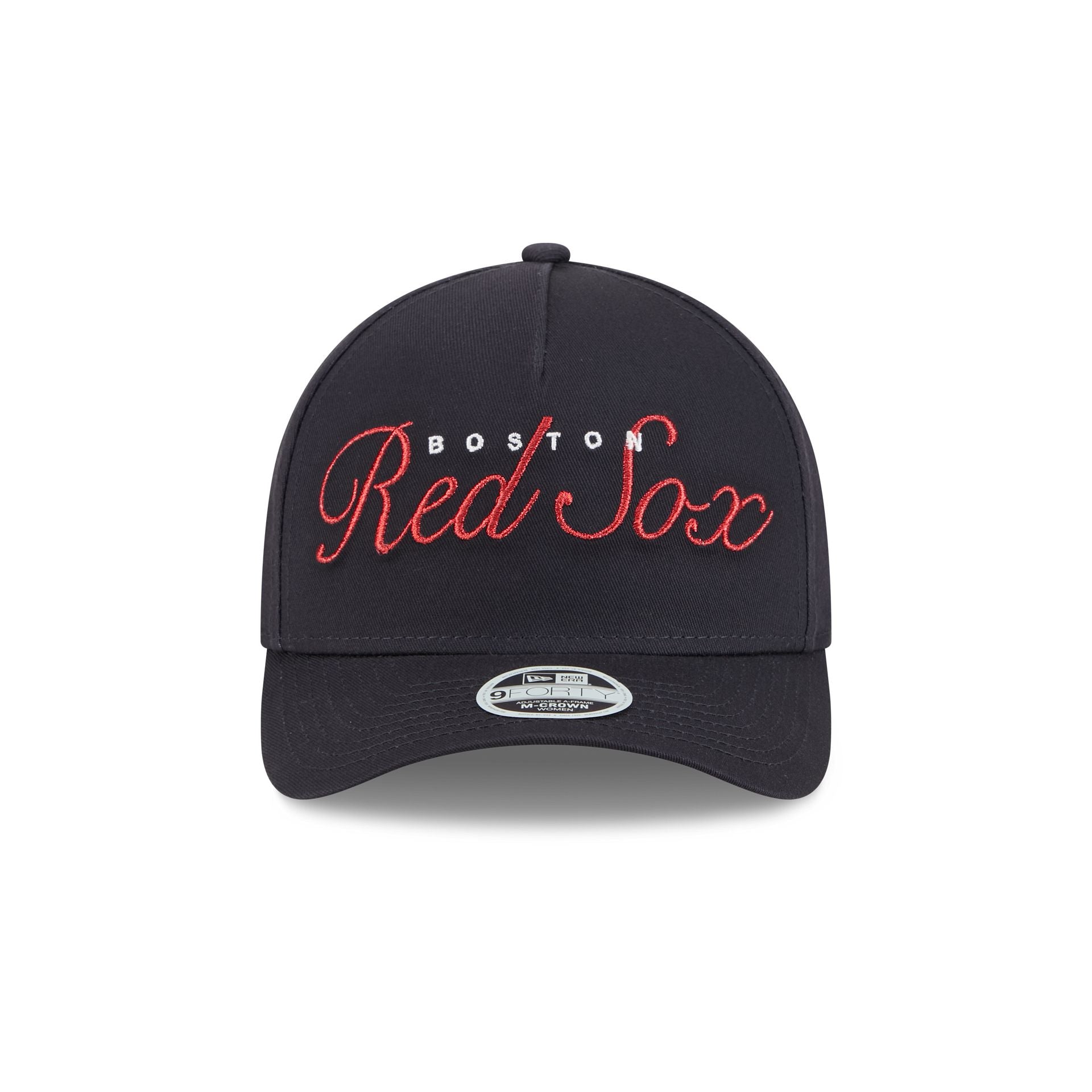 Alternative view of Boston Red Sox Metallic Women's 9Forty M-Crown A-Frame Snapback Hat