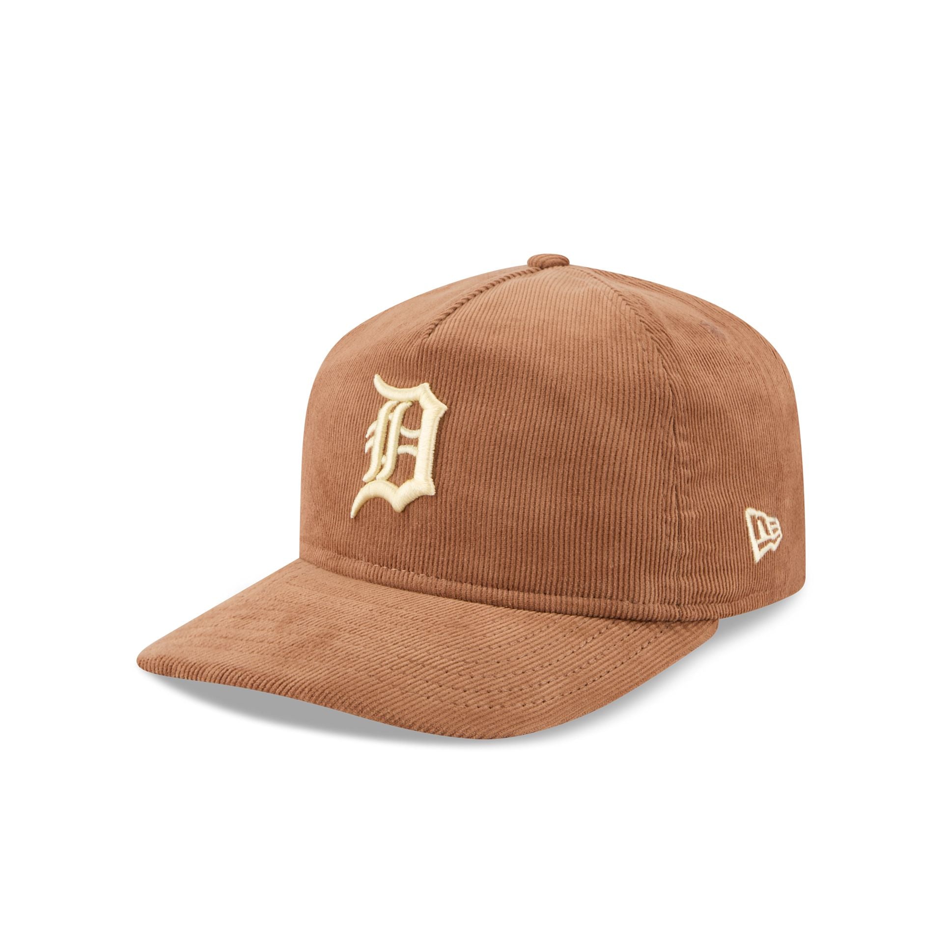 Detroit Tigers Nostalgic Brown Corduroy 19Twenty Adjustable Hat