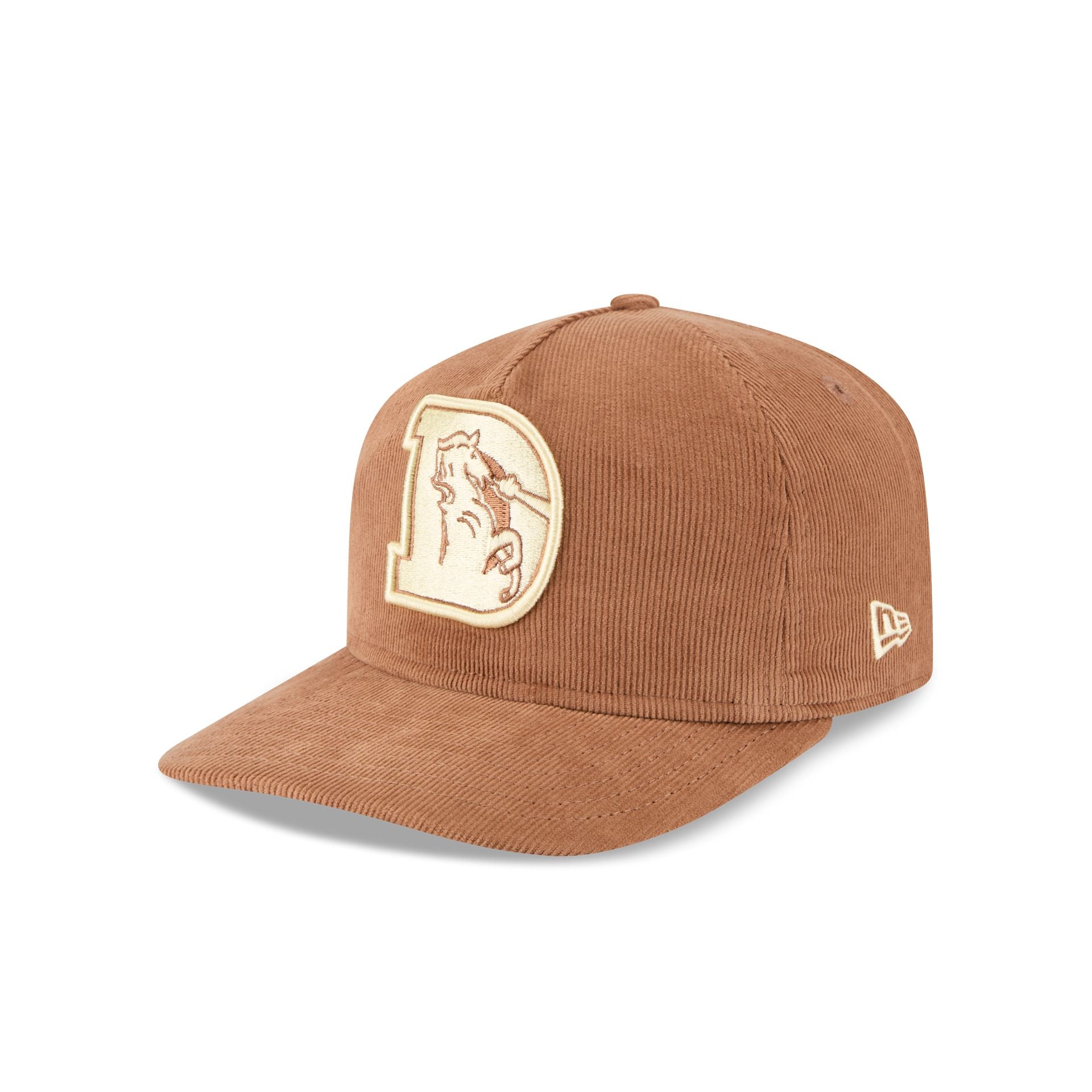 Denver Broncos Nostalgic Brown Corduroy 19Twenty Adjustable Hat