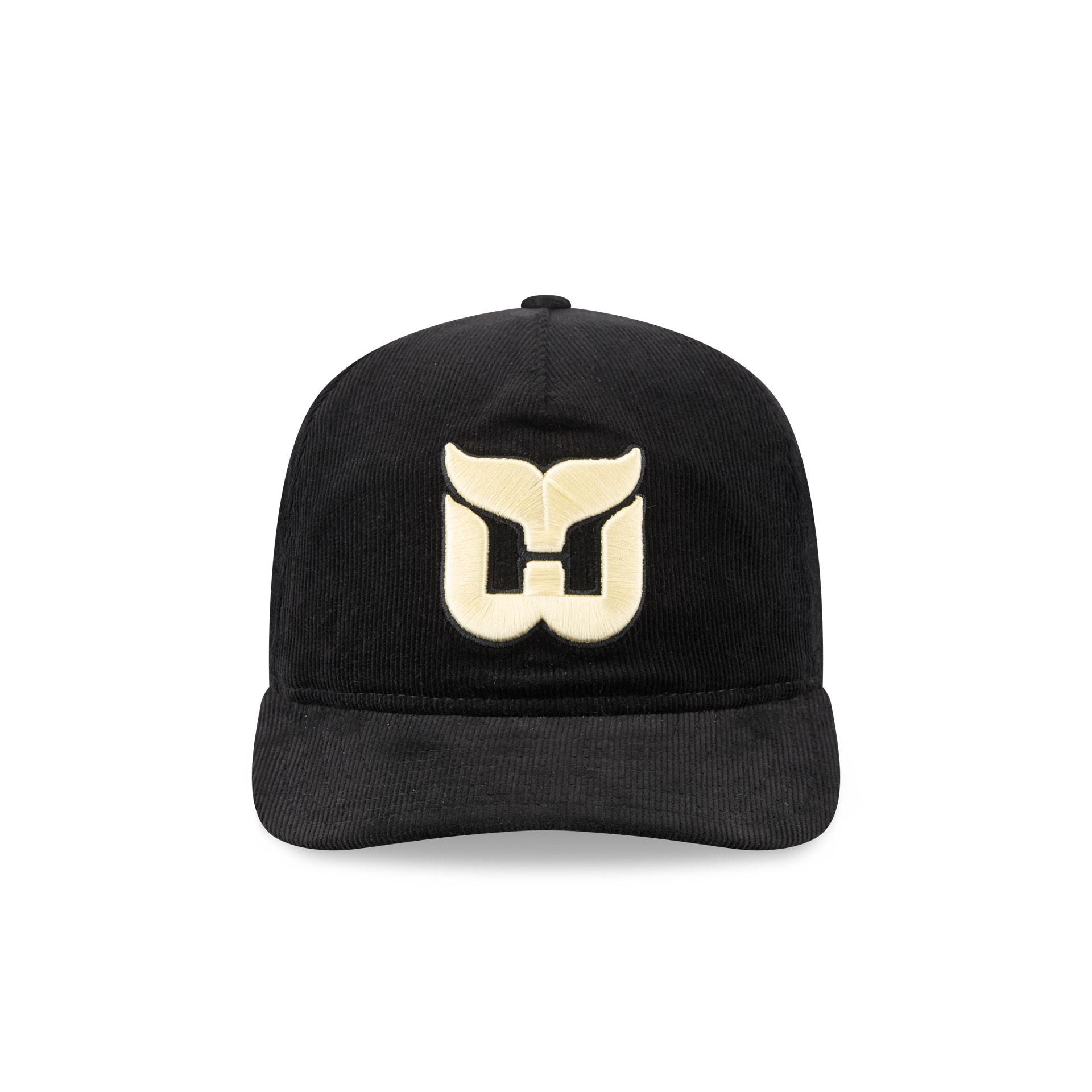 Alternative view of Hartford Whalers Nostalgic Black Corduroy 19Twenty Adjustable Hat