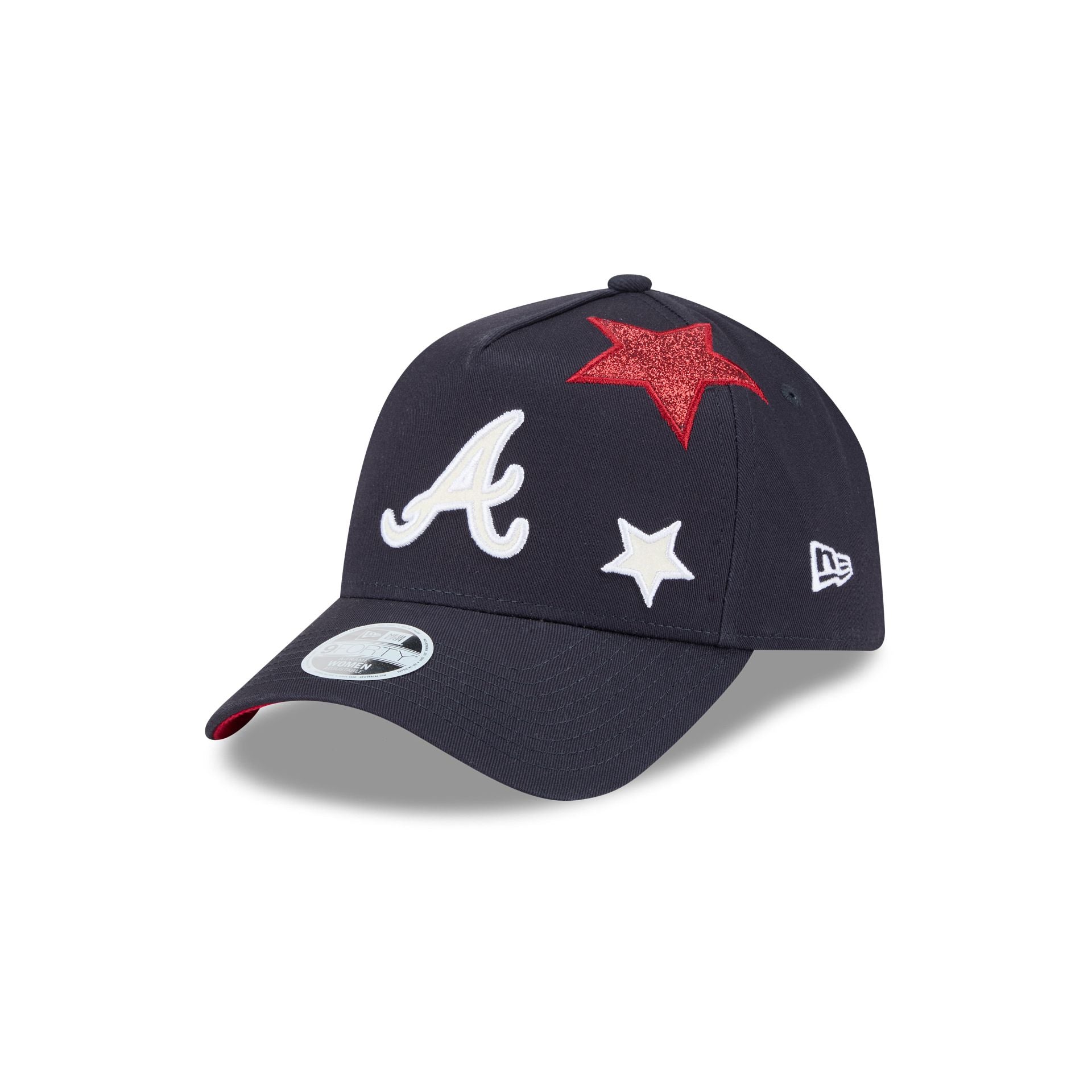 Atlanta Braves Stardom Women's 9Forty A-Frame Snapback Hat