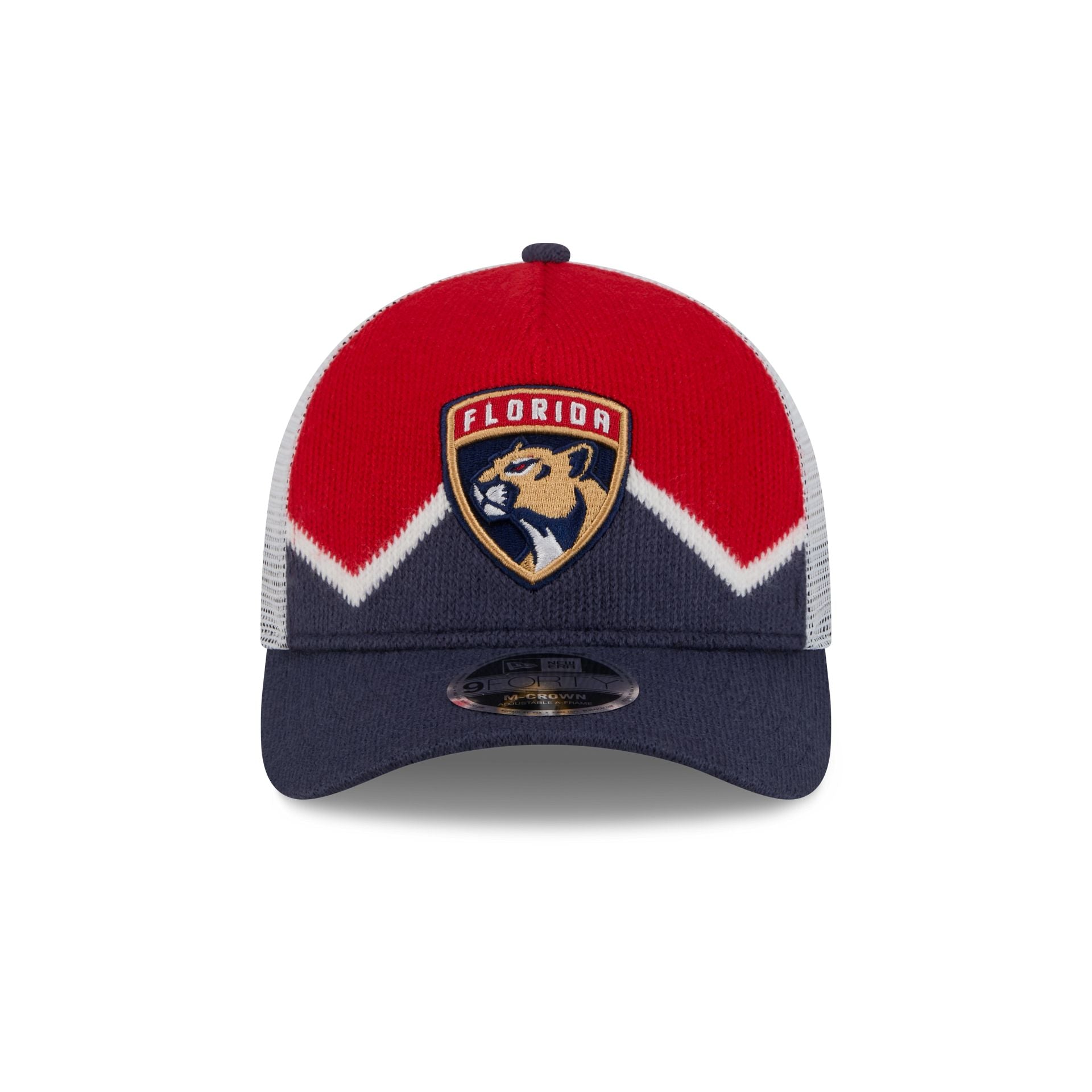 Alternative view of Florida Panthers Sock 9Forty M-Crown A-Frame Trucker Hat