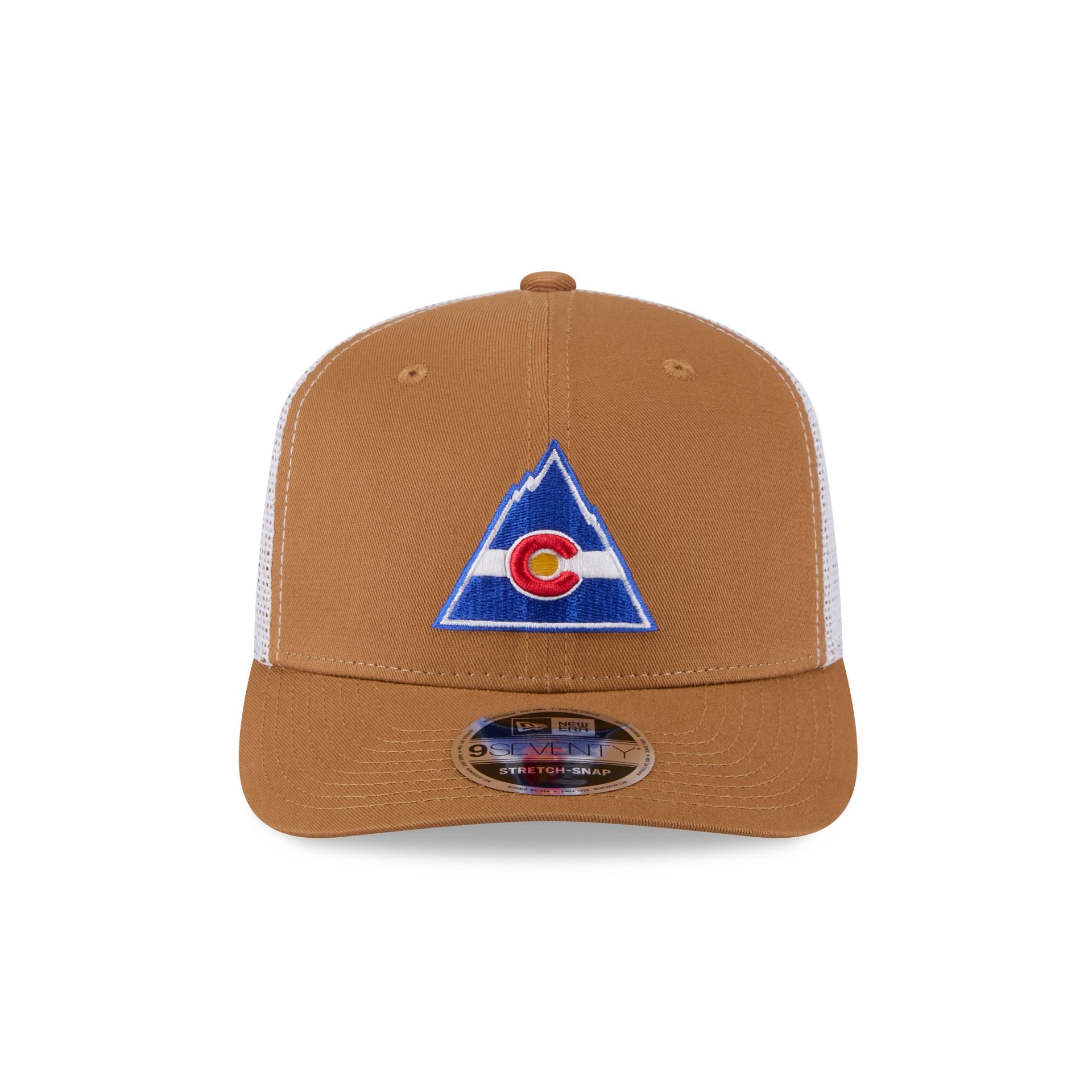 Alternative view of Colorado Rockies Bronze 9Seventy Trucker Hat