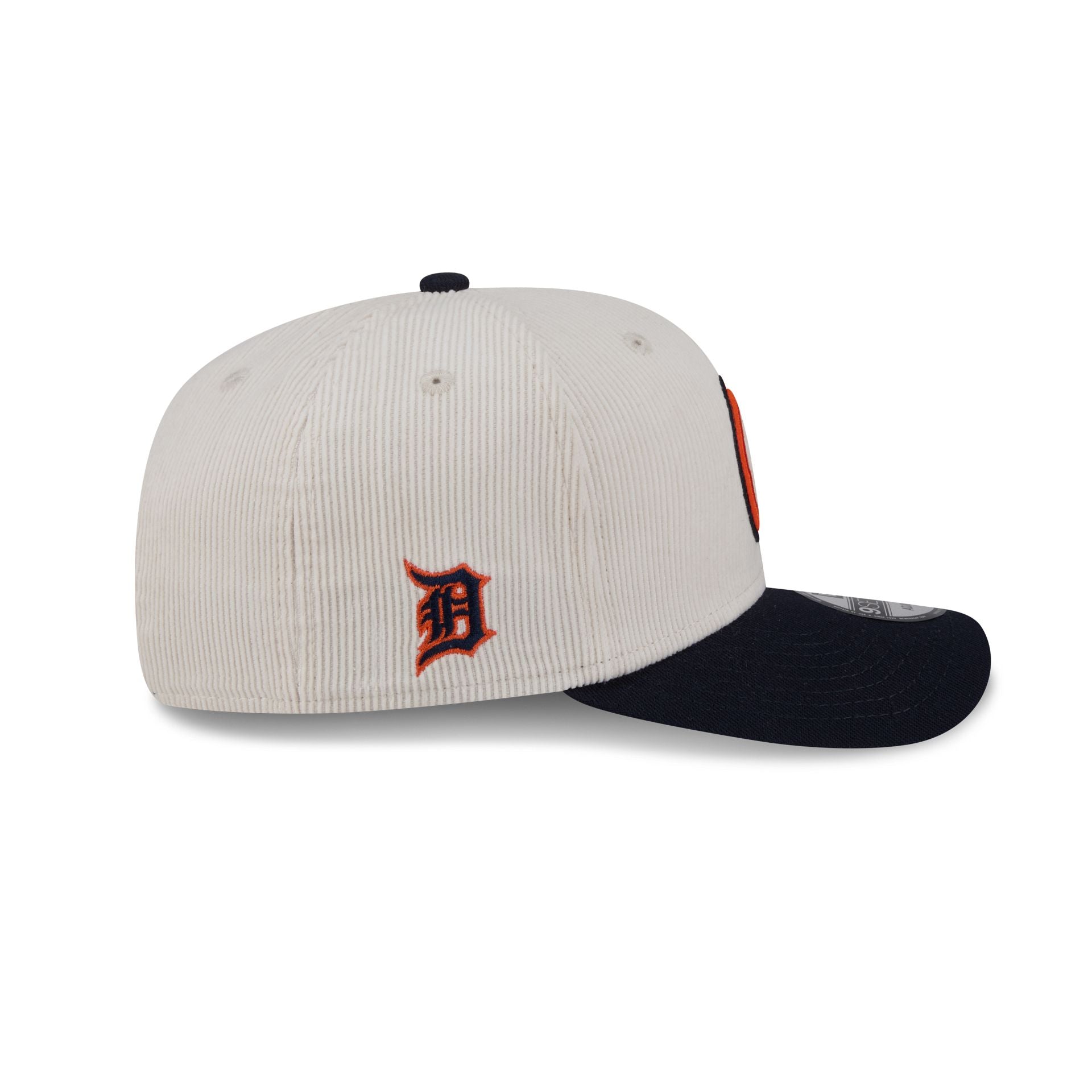 Detroit Tigers Loyal Corduroy 9Seventy Stretch-Snap Hat - Image 4