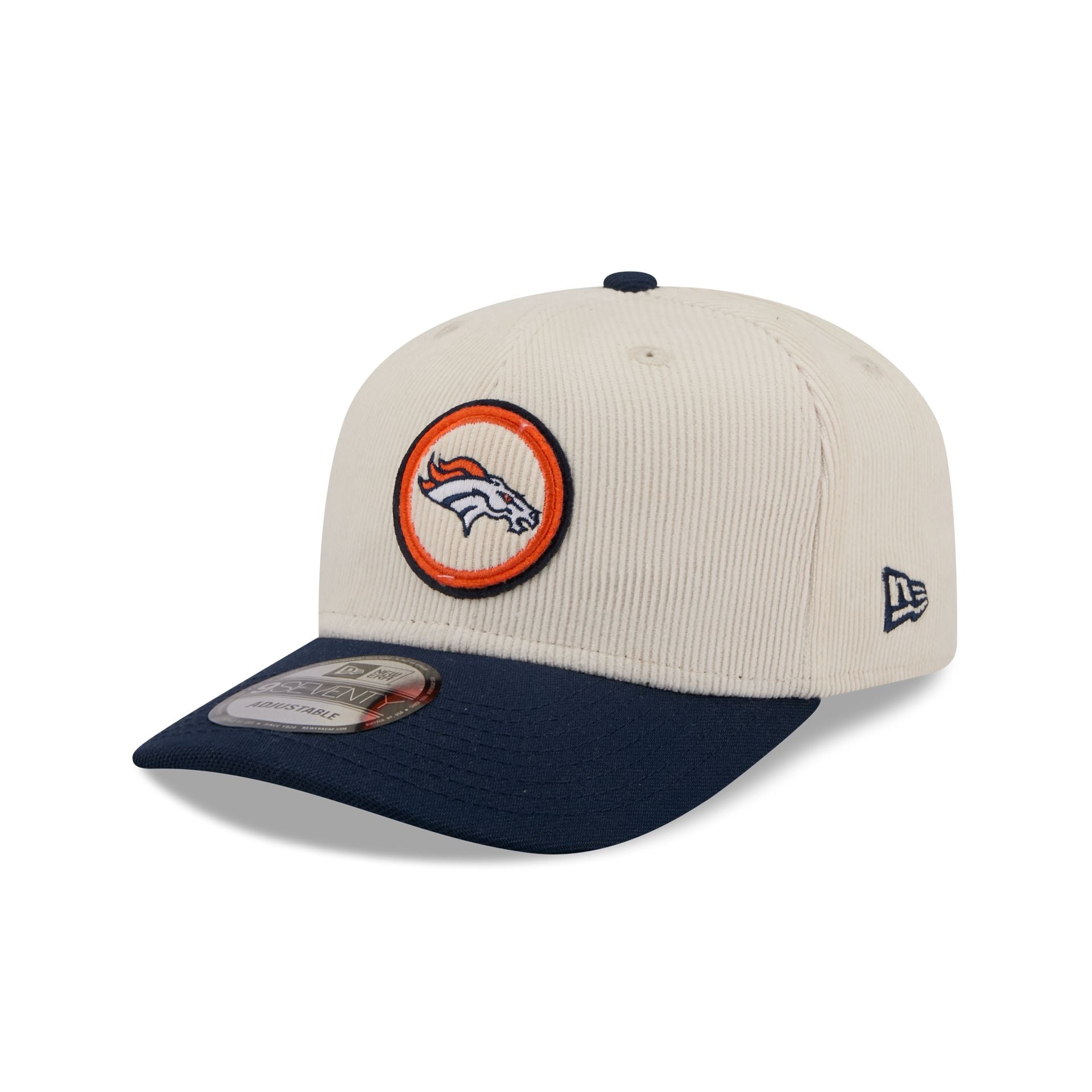 Denver Broncos Loyal Corduroy 9Seventy Stretch-Snap Hat