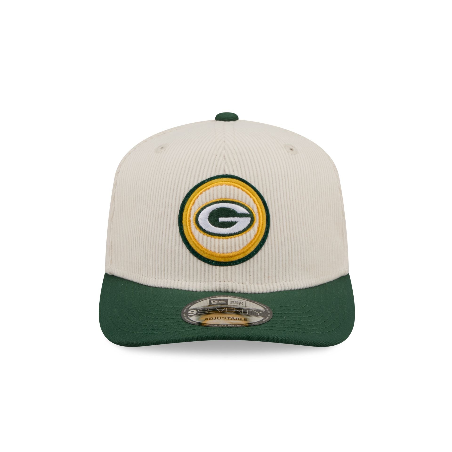 Alternative view of Green Bay Packers Loyal Corduroy 9Seventy Stretch-Snap Hat