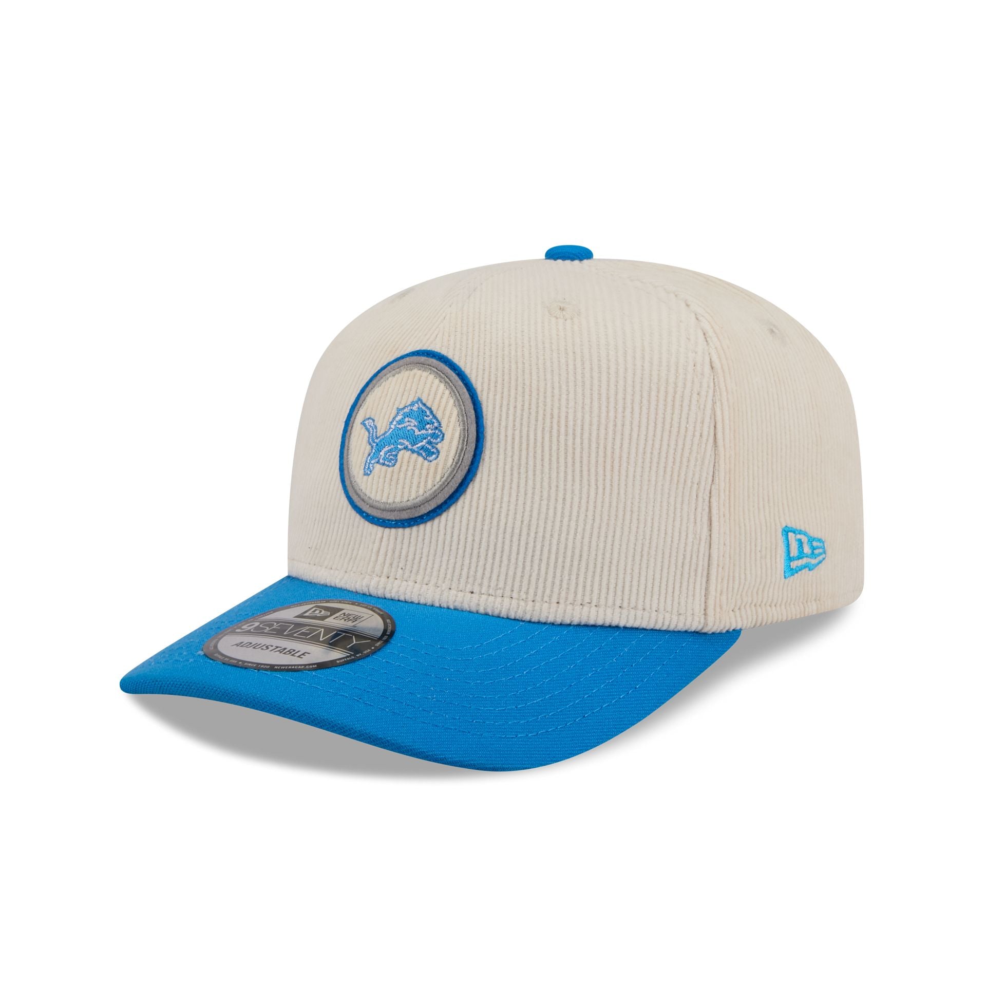 Detroit Lions Loyal Corduroy 9Seventy Stretch-Snap Hat