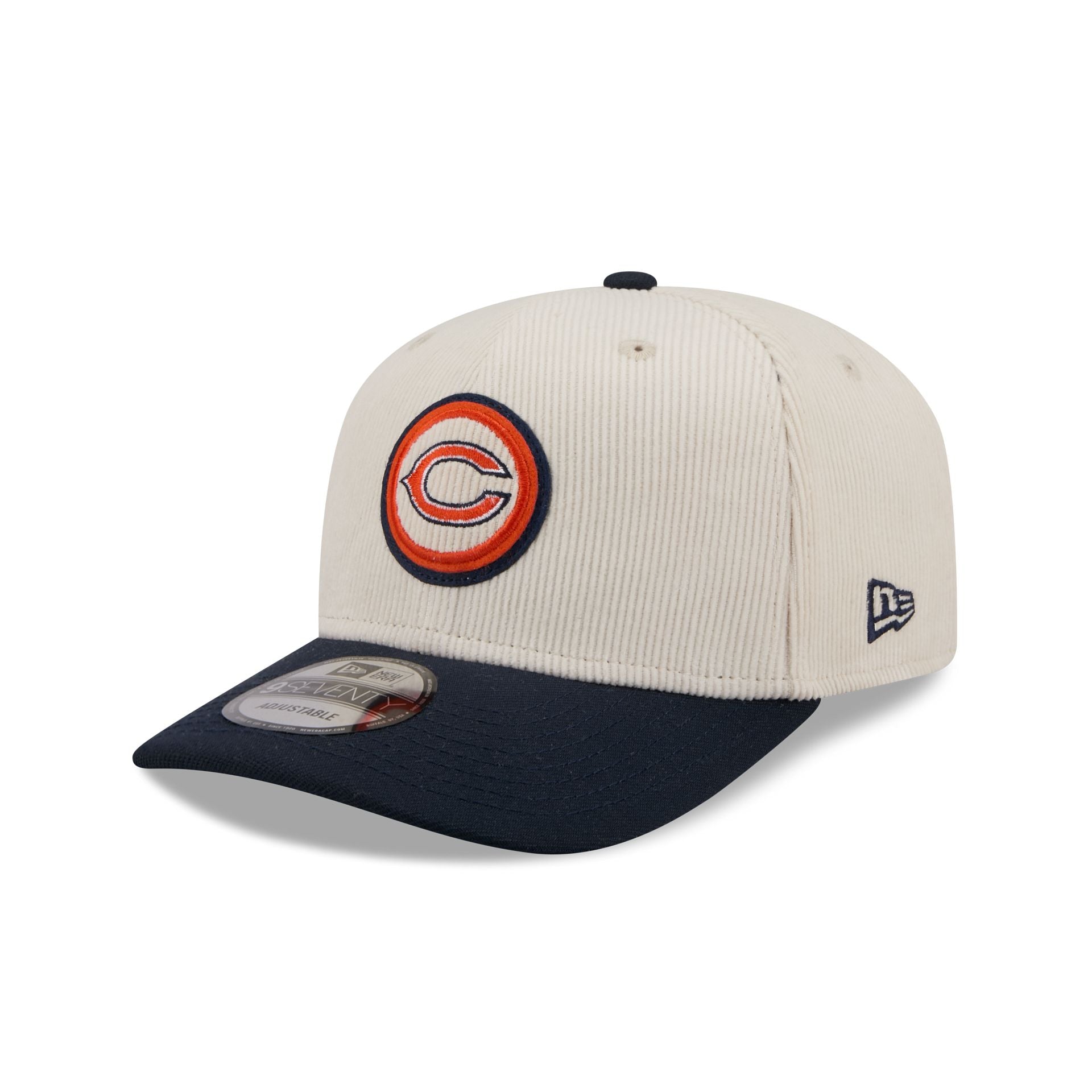 Chicago Bears Loyal Corduroy 9Seventy Stretch-Snap Hat