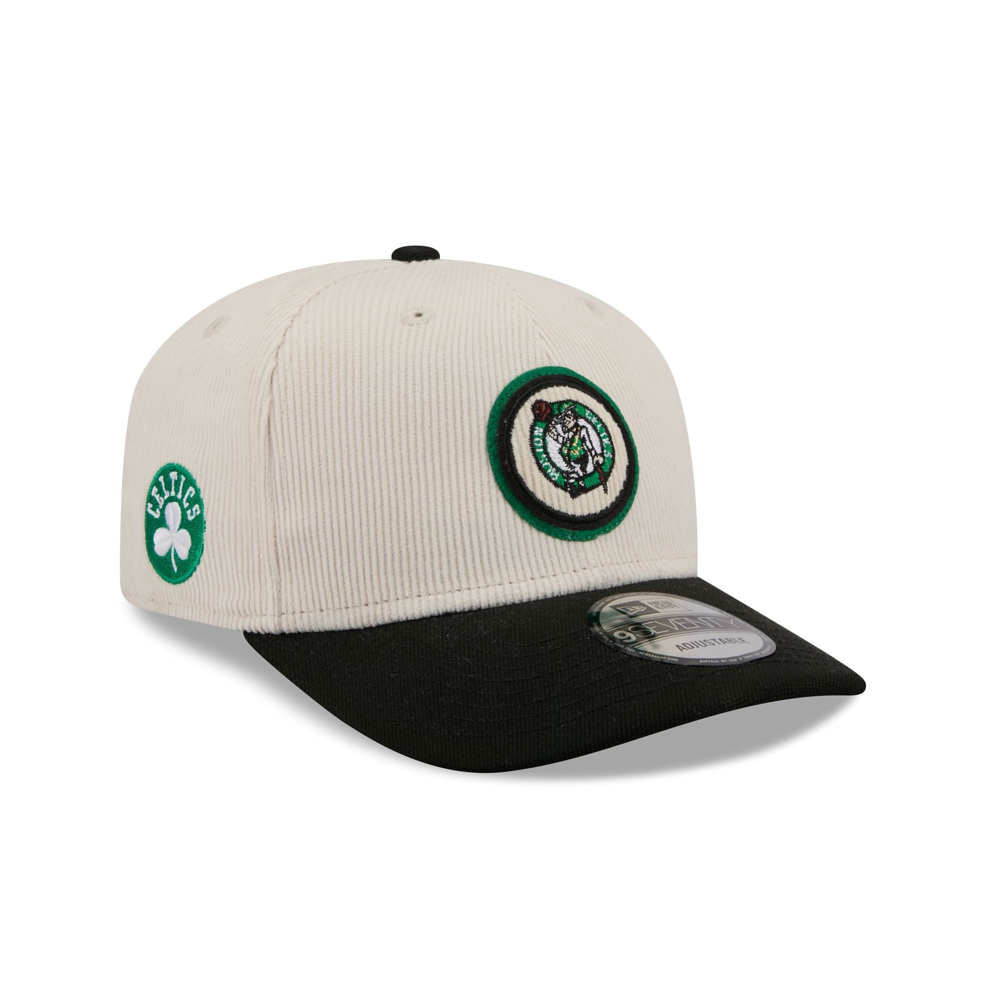 Boston Celtics Loyal Corduroy 9Seventy Stretch-Snap Hat