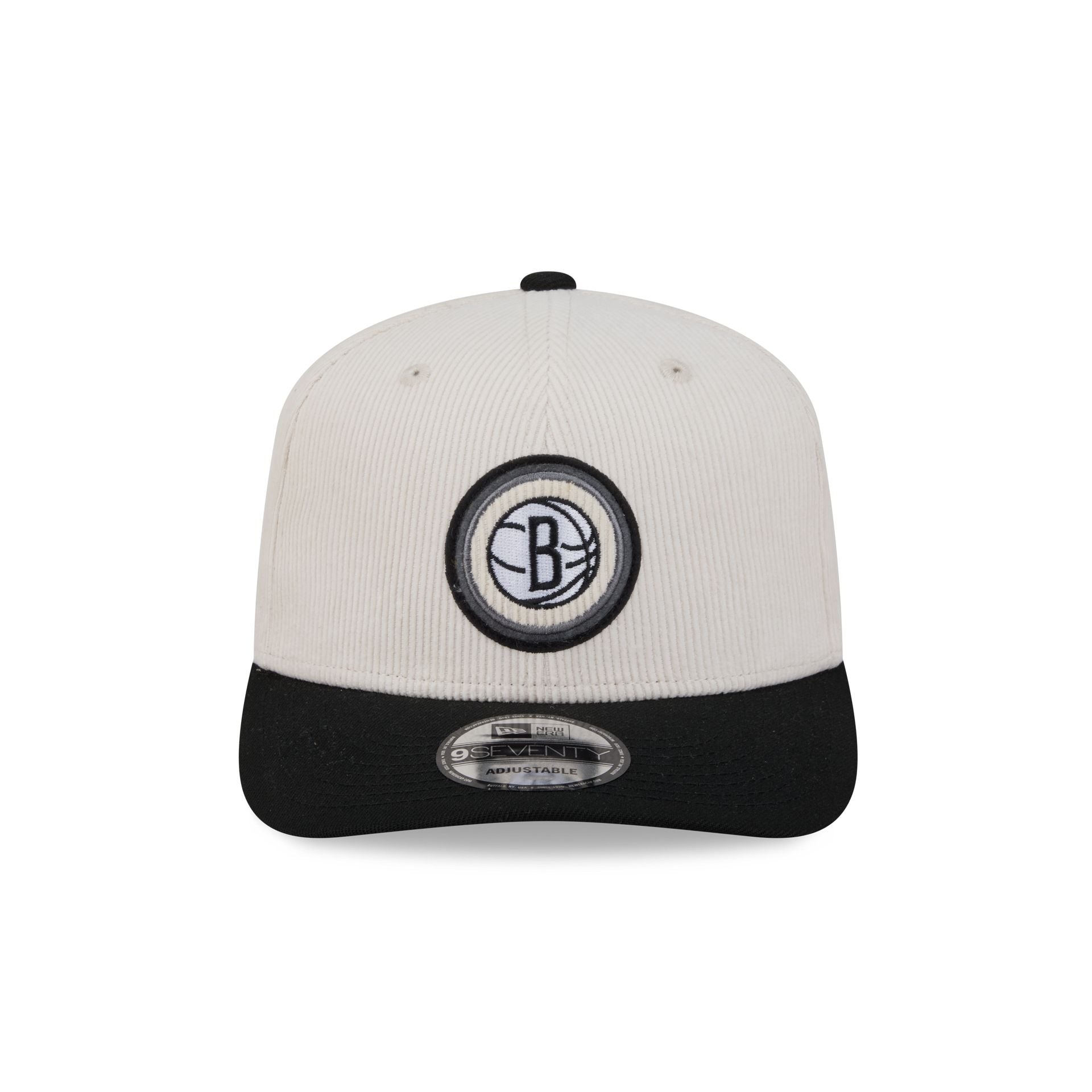 Alternative view of Brooklyn Nets Loyal Corduroy 9Seventy Stretch-Snap Hat
