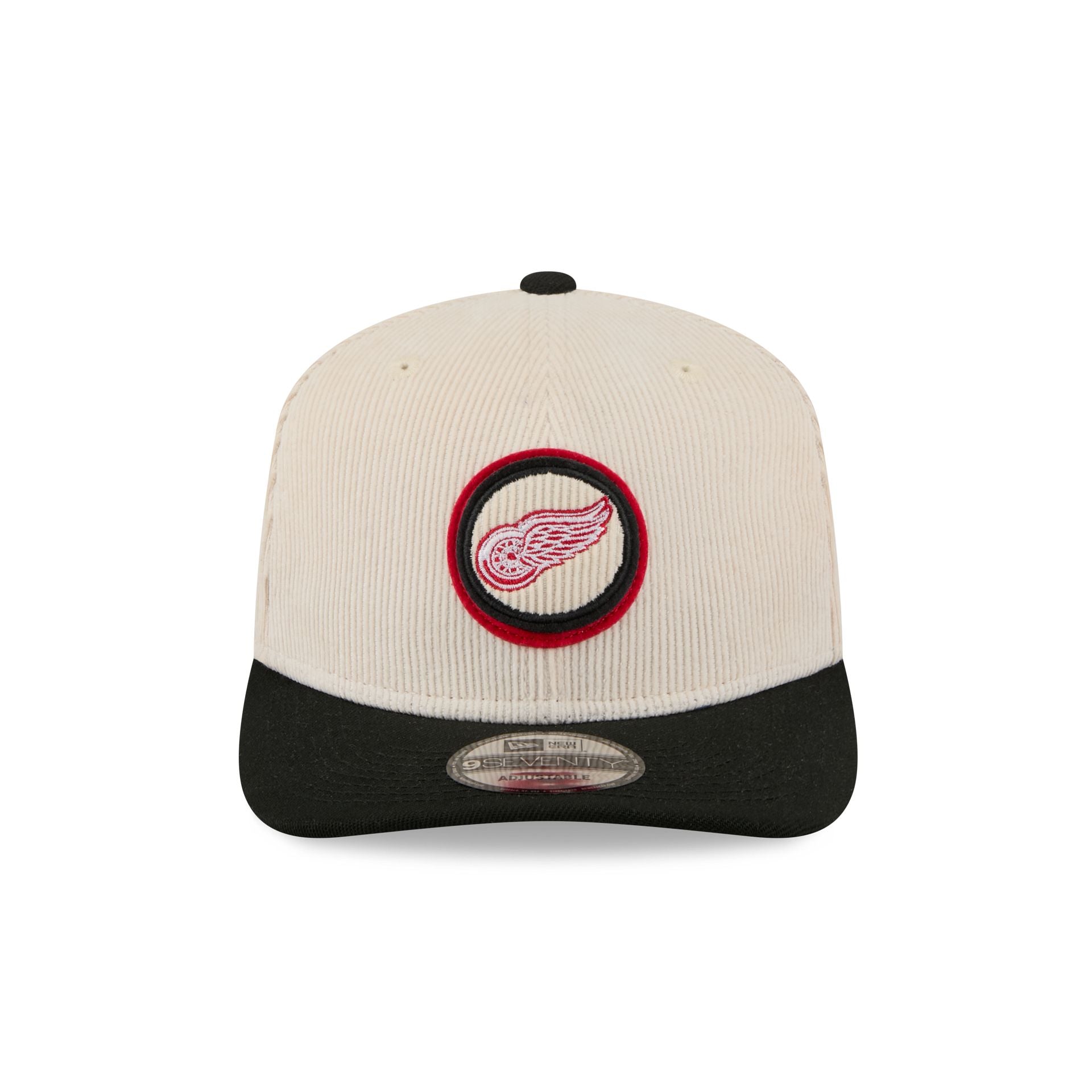 Alternative view of Detroit Red Wings Loyal Corduroy 9Seventy Stretch-Snap Hat