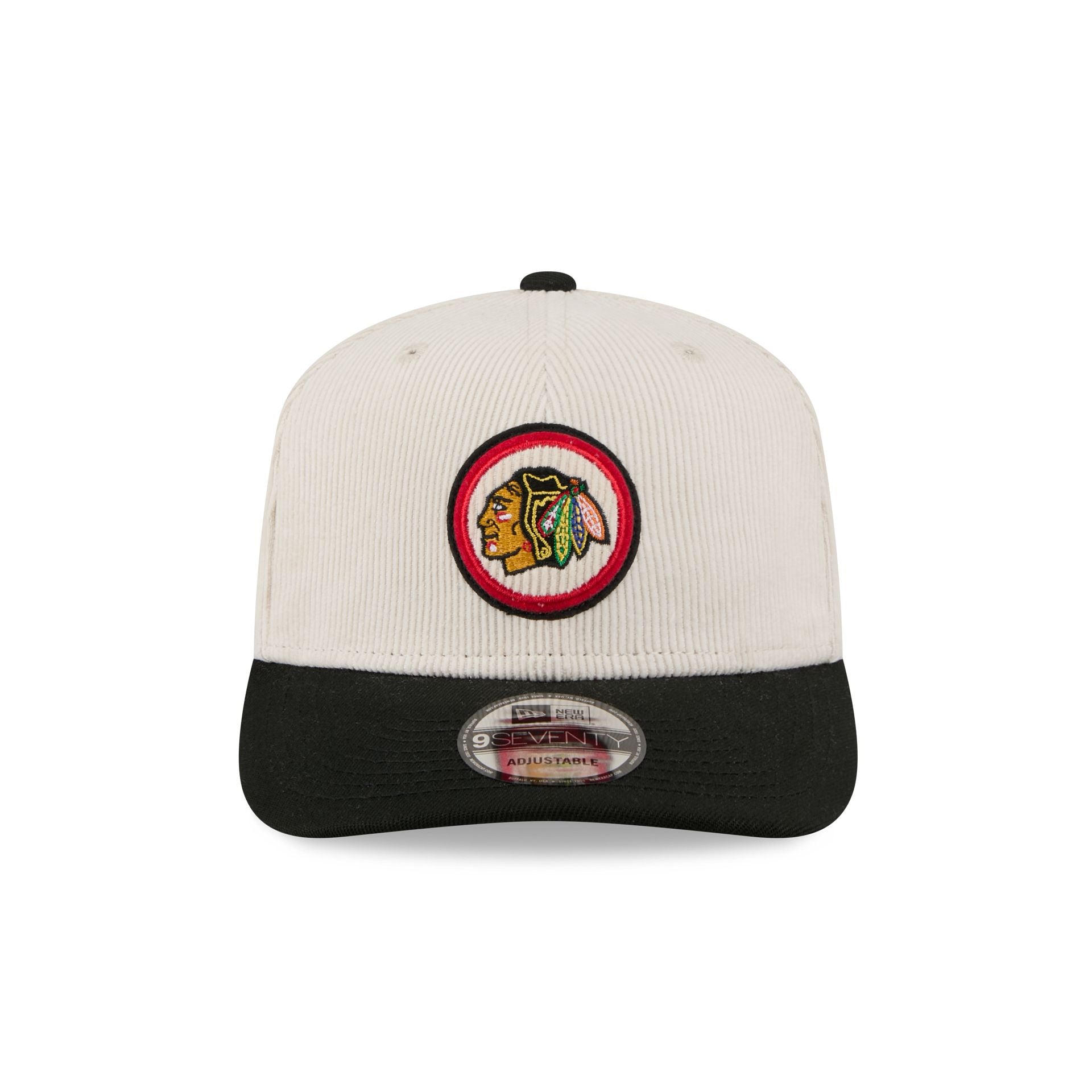 Alternative view of Chicago Blackhawks Loyal Corduroy 9Seventy Stretch-Snap Hat