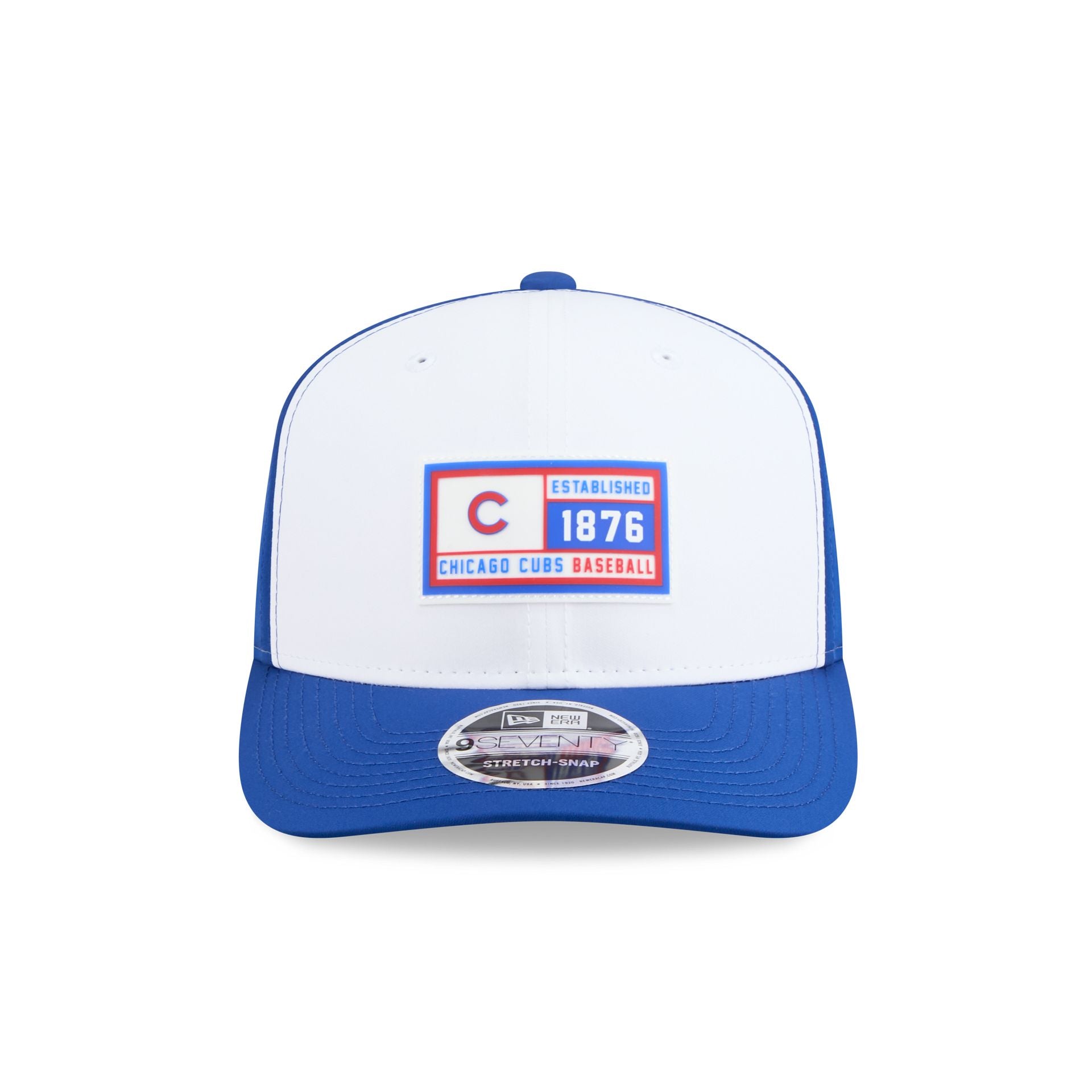 Alternative view of Chicago Cubs Est. Patch 9Seventy Stretch-Snap Hat