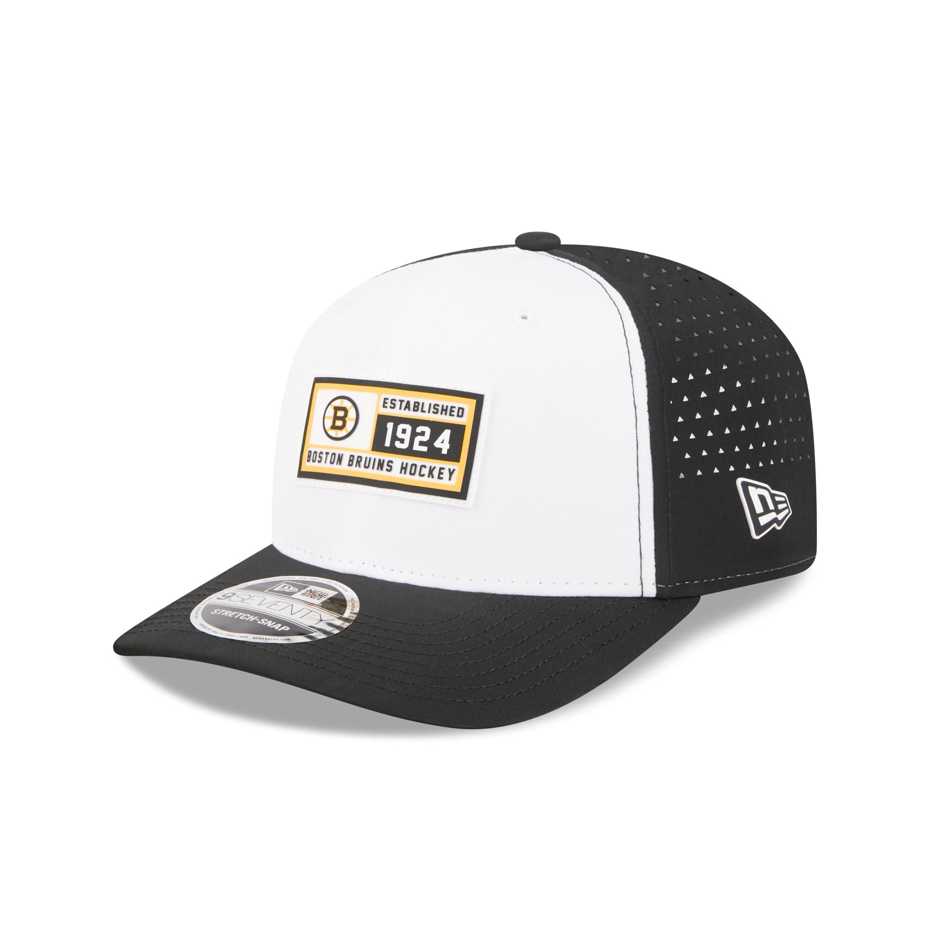 Boston Bruins Est. Patch 9Seventy Stretch-Snap Hat