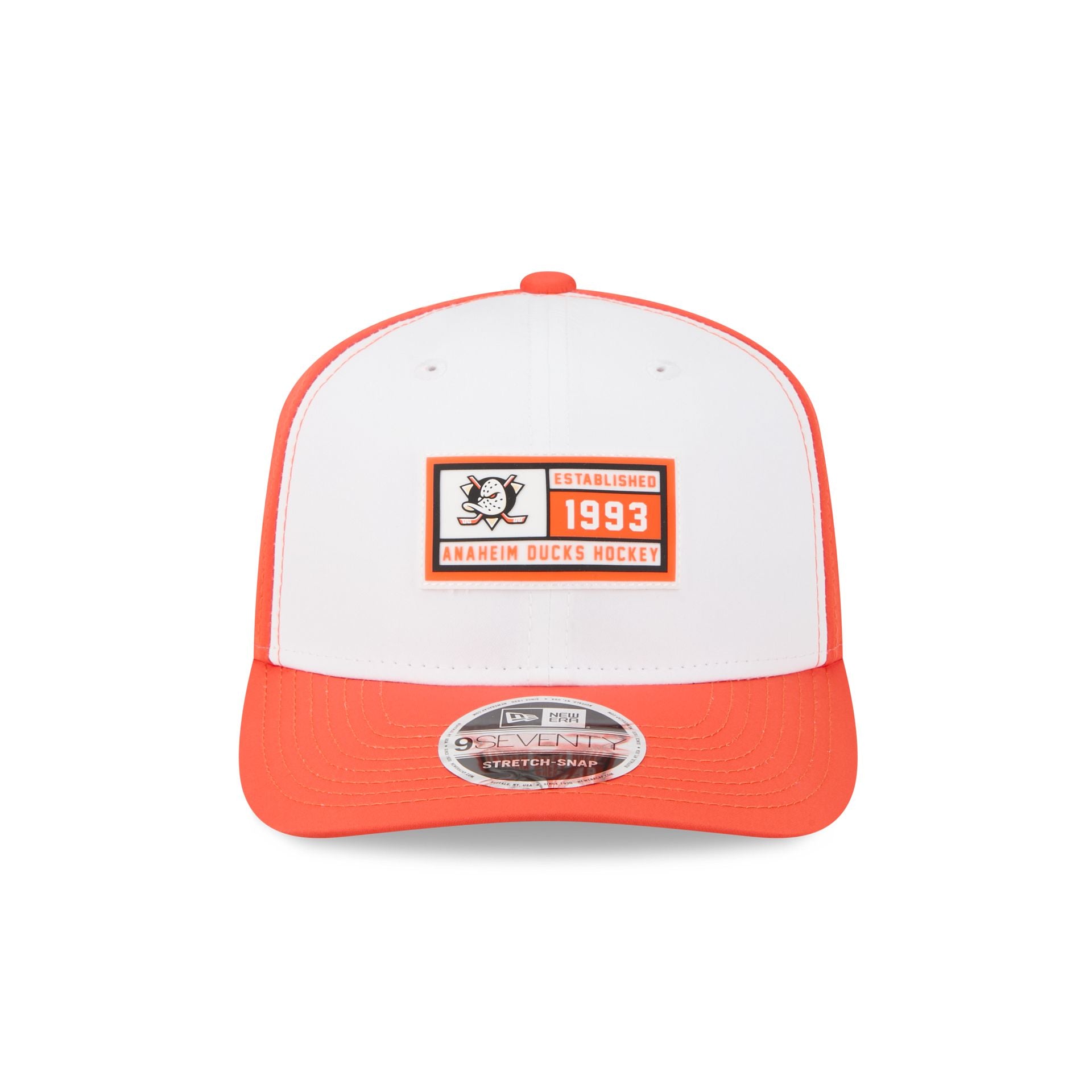 Alternative view of Anaheim Ducks Est. Patch 9Seventy Stretch-Snap Hat