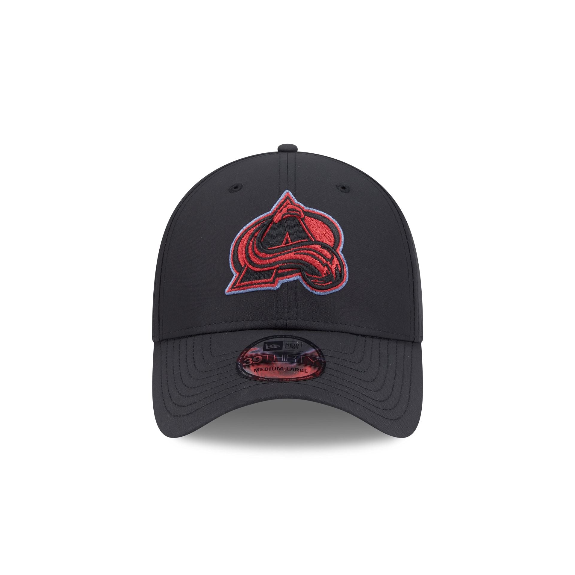 Alternative view of Colorado Avalanche Night 39Thirty Stretch Fit Hat