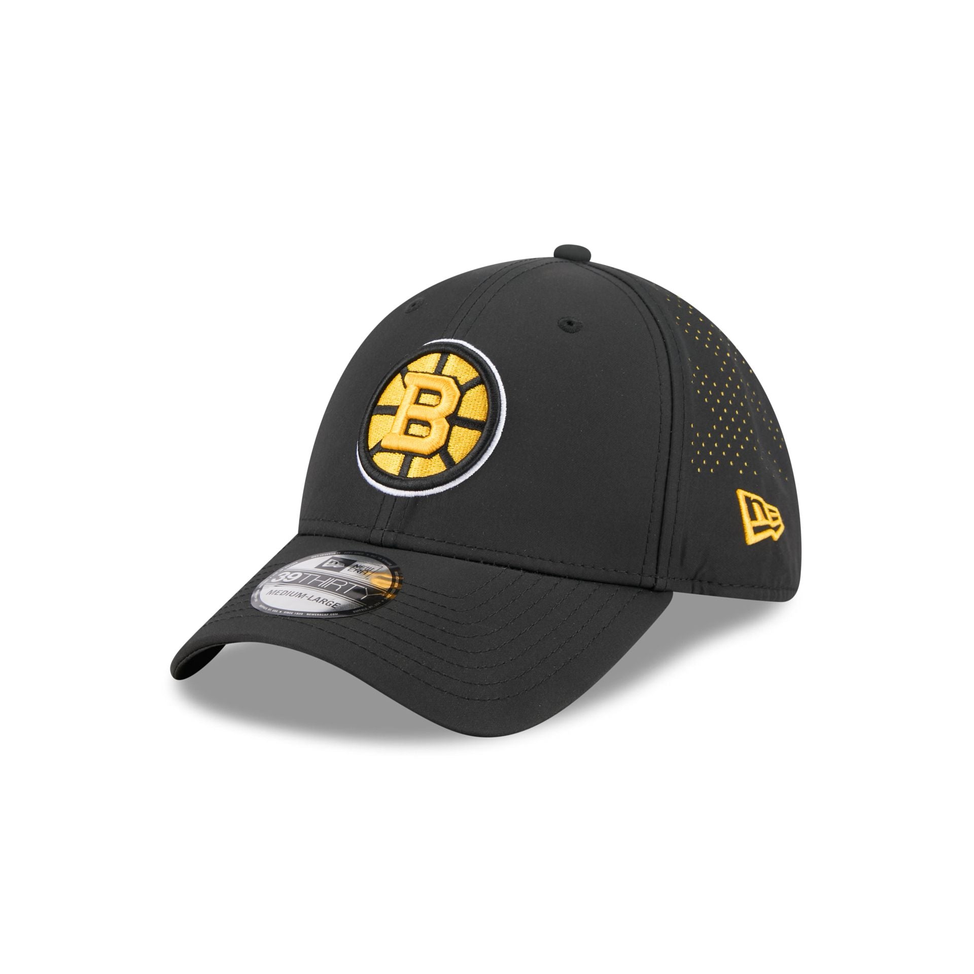 Boston Bruins Night 39Thirty Stretch Fit Hat
