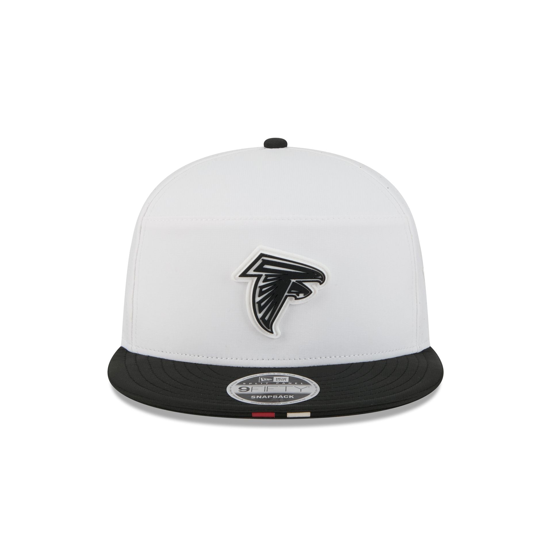Alternative view of Atlanta Falcons 2025 Training Split Panel 9Fifty Snapback Hat