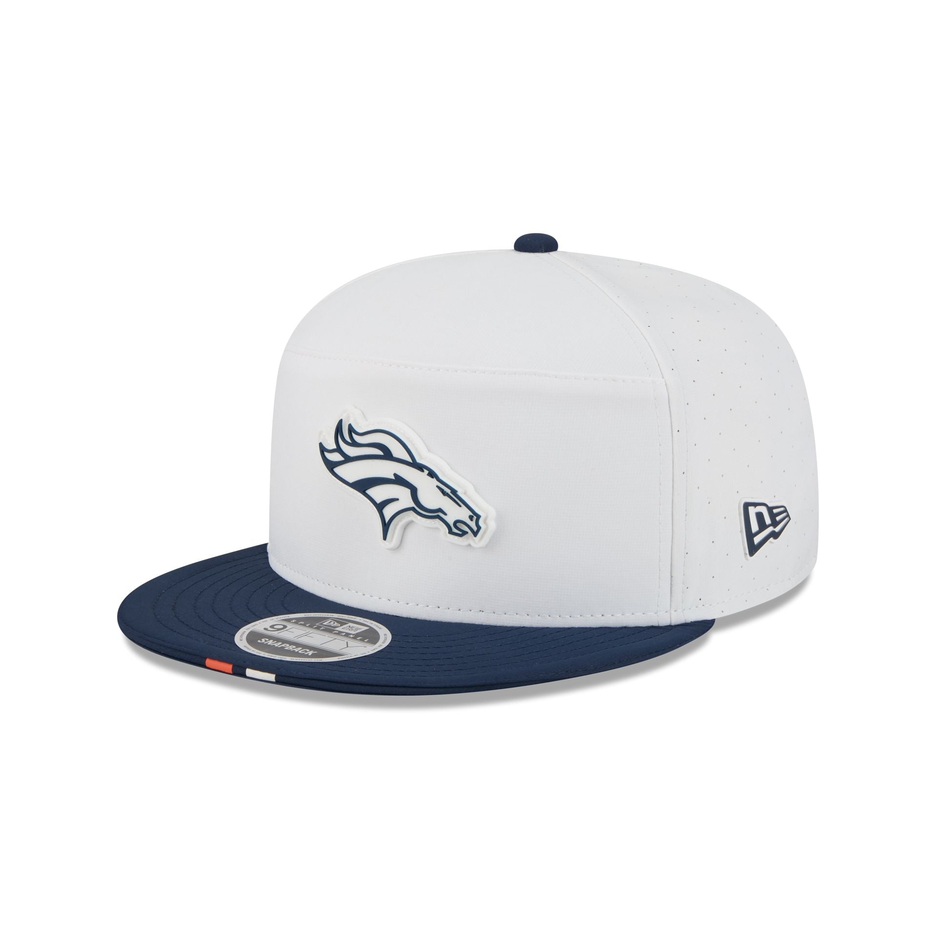 Denver Broncos 2025 Training Split Panel 9Fifty Snapback Hat