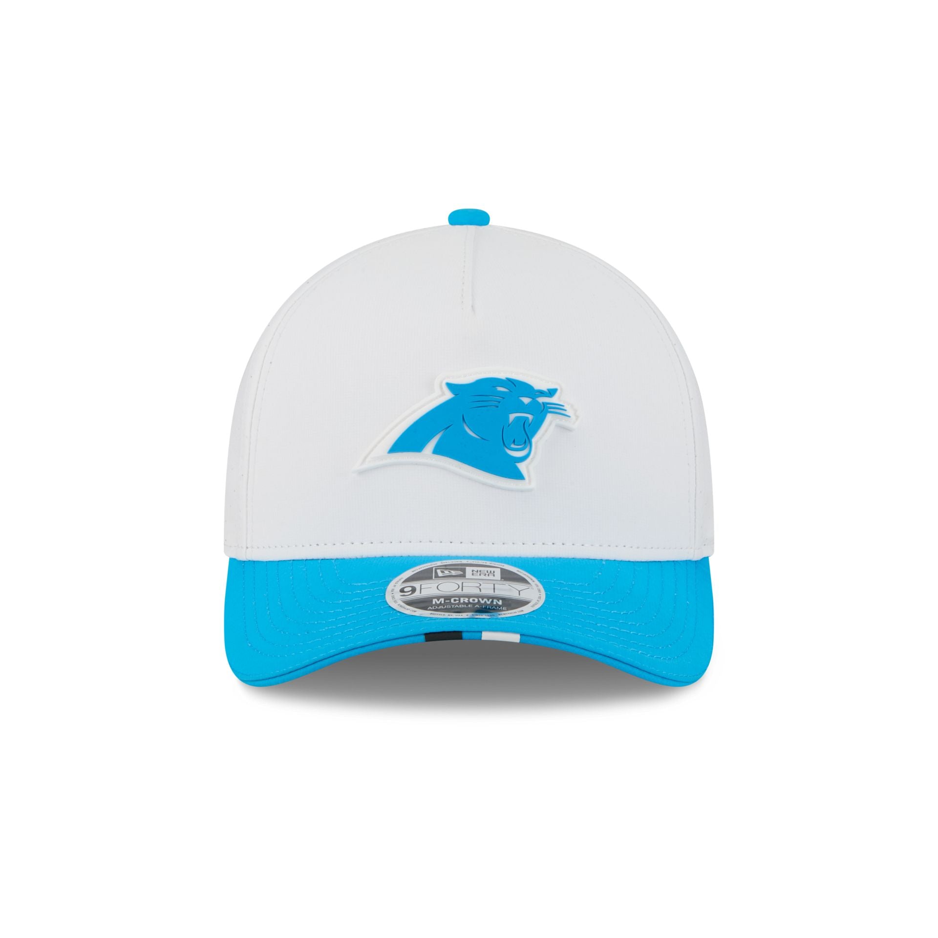 Alternative view of Carolina Panthers 2025 Training 9Forty M-Crown A-Frame Snapback Hat