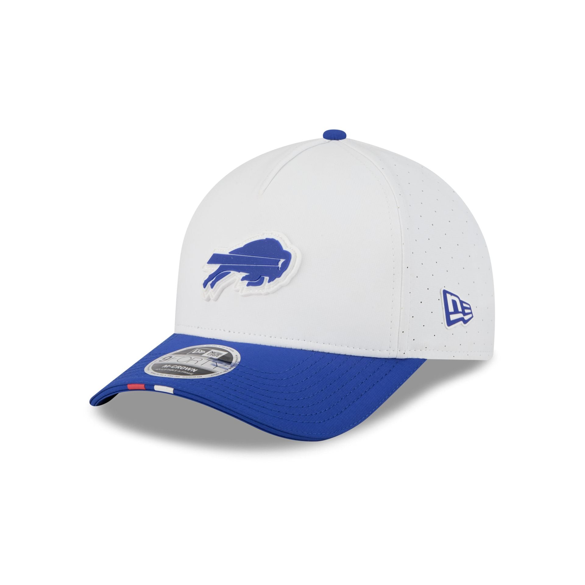 Buffalo Bills 2025 Training 9Forty M-Crown A-Frame Snapback Hat