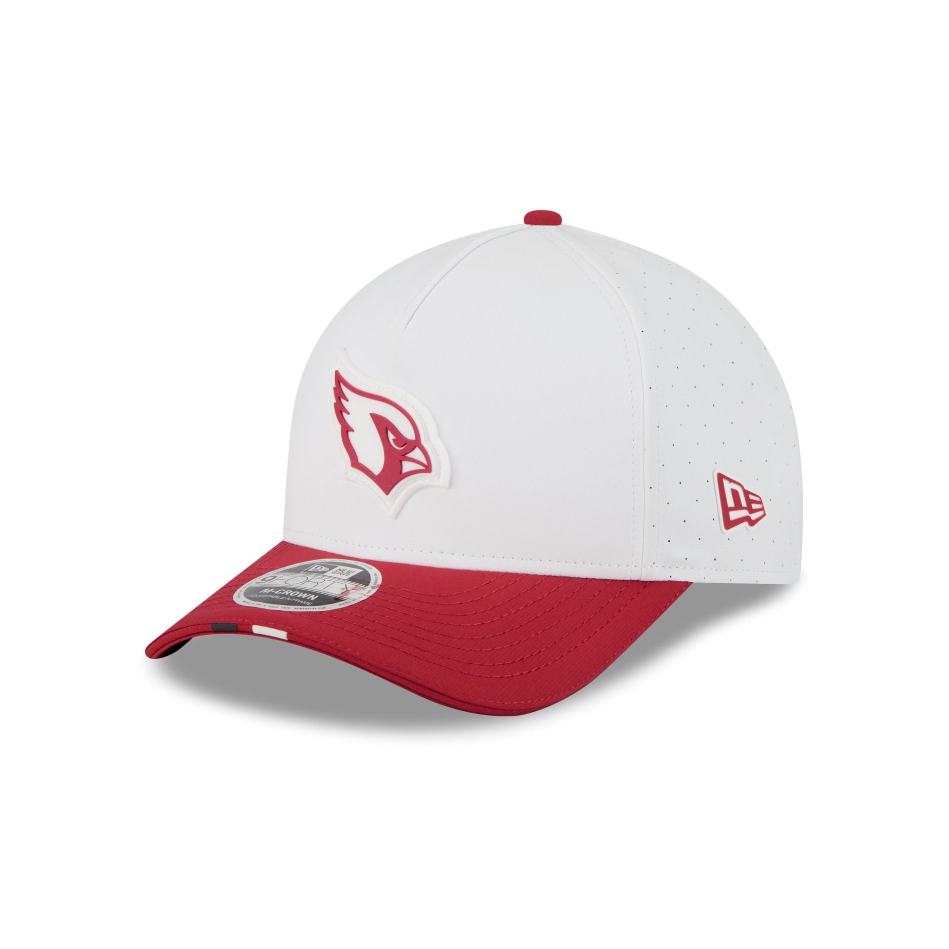 Arizona Cardinals 2025 Training 9Forty M-Crown A-Frame Snapback Hat