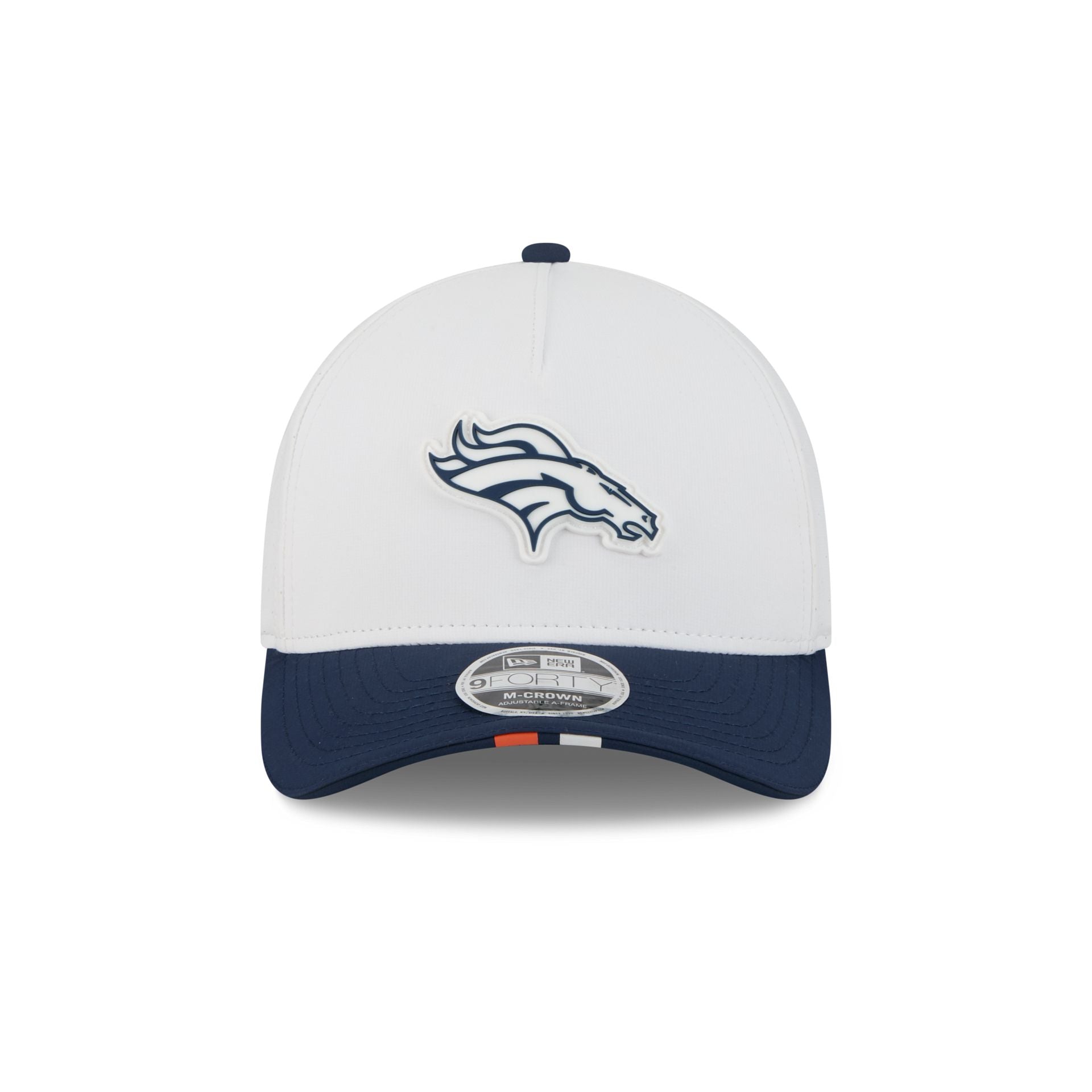 Alternative view of Denver Broncos 2025 Training 9Forty M-Crown A-Frame Snapback Hat