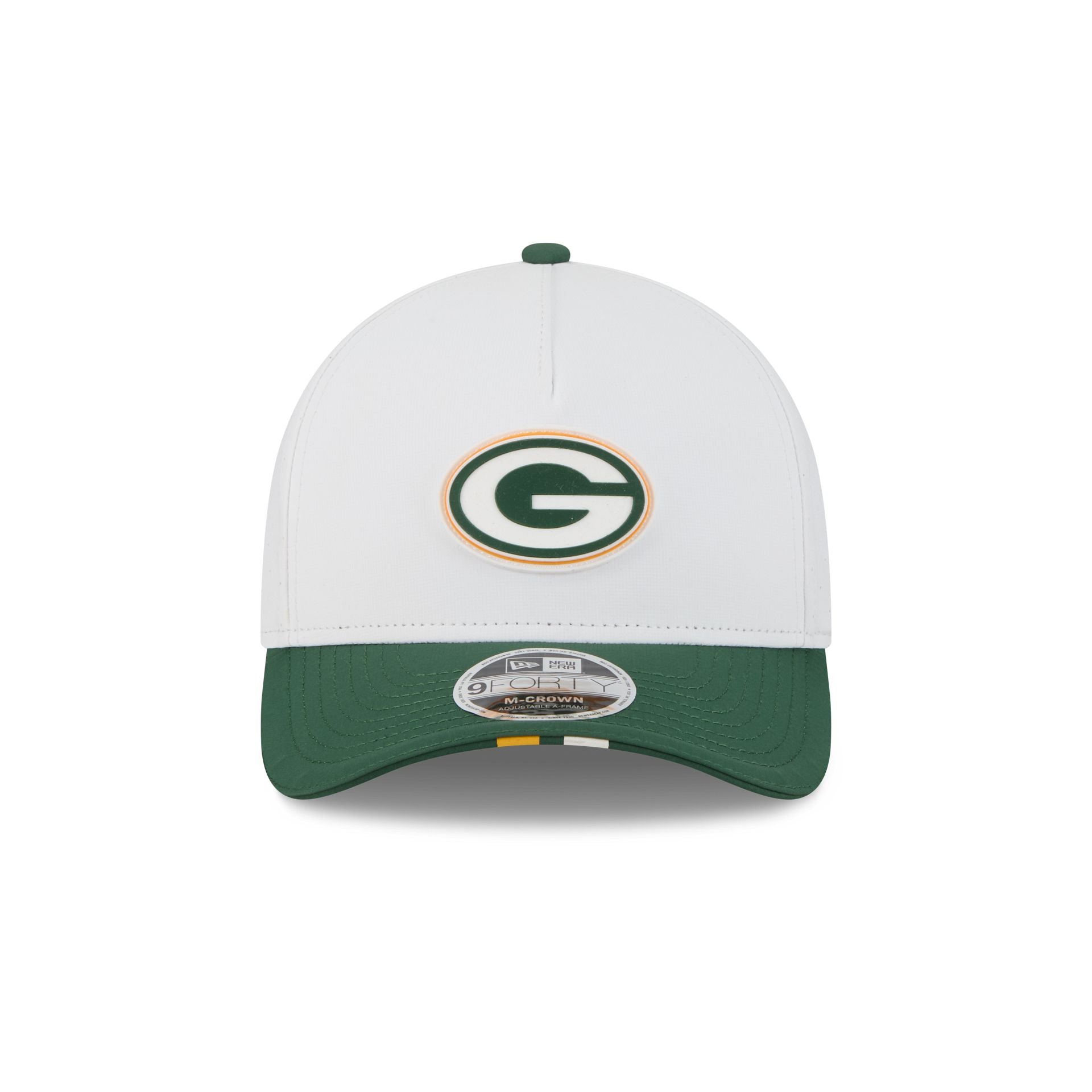 Alternative view of Green Bay Packers 2025 Training 9Forty M-Crown A-Frame Snapback Hat