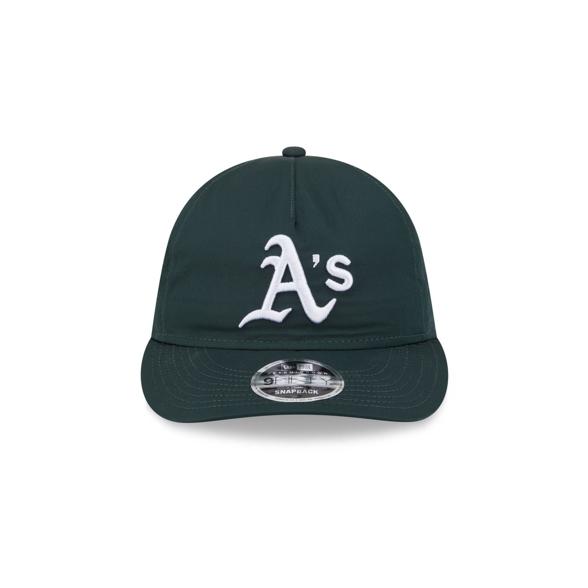Alternative view of Athletics Nylon Retro Crown 9Fifty A-Frame Snapback Hat