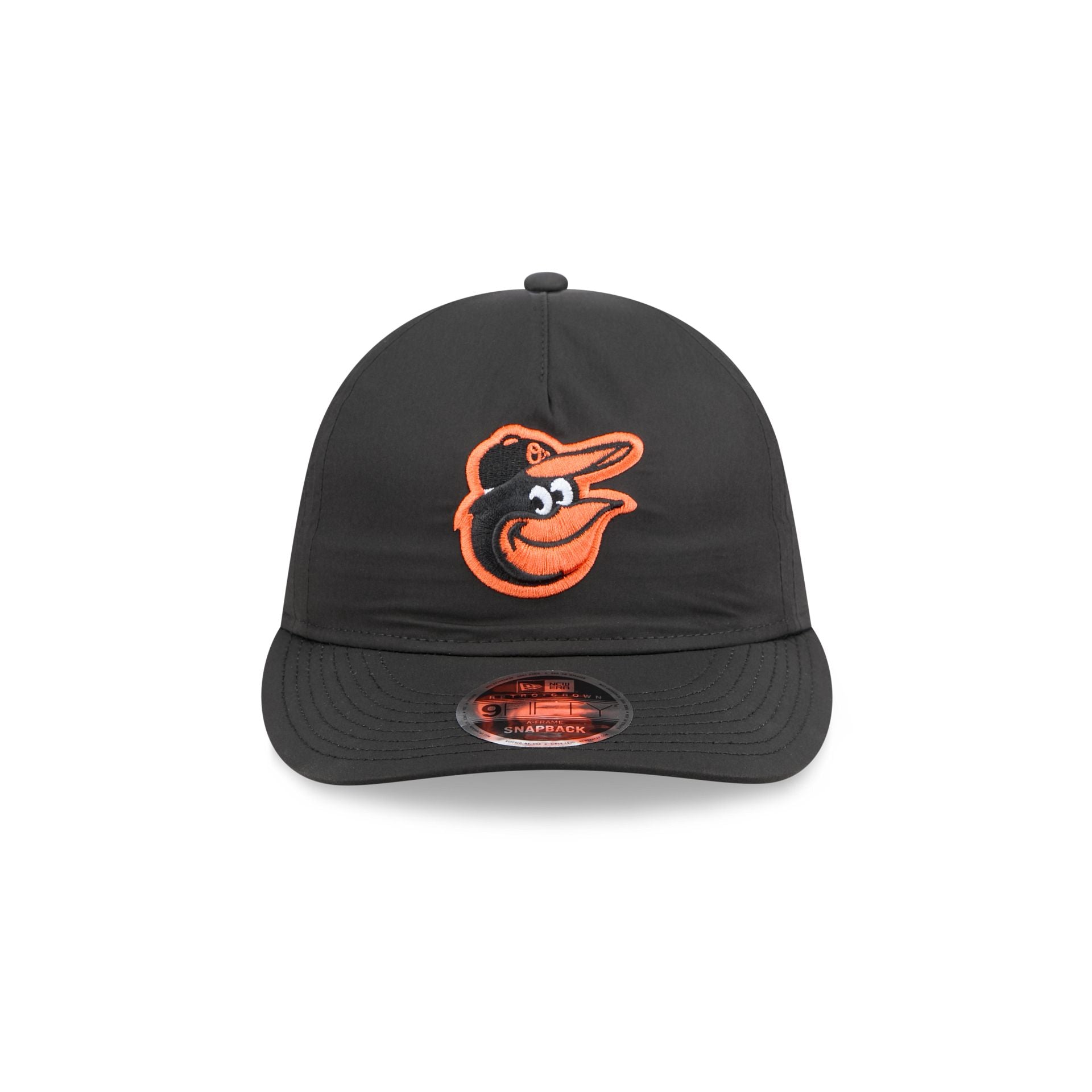 Alternative view of Baltimore Orioles Nylon Retro Crown 9Fifty A-Frame Snapback Hat