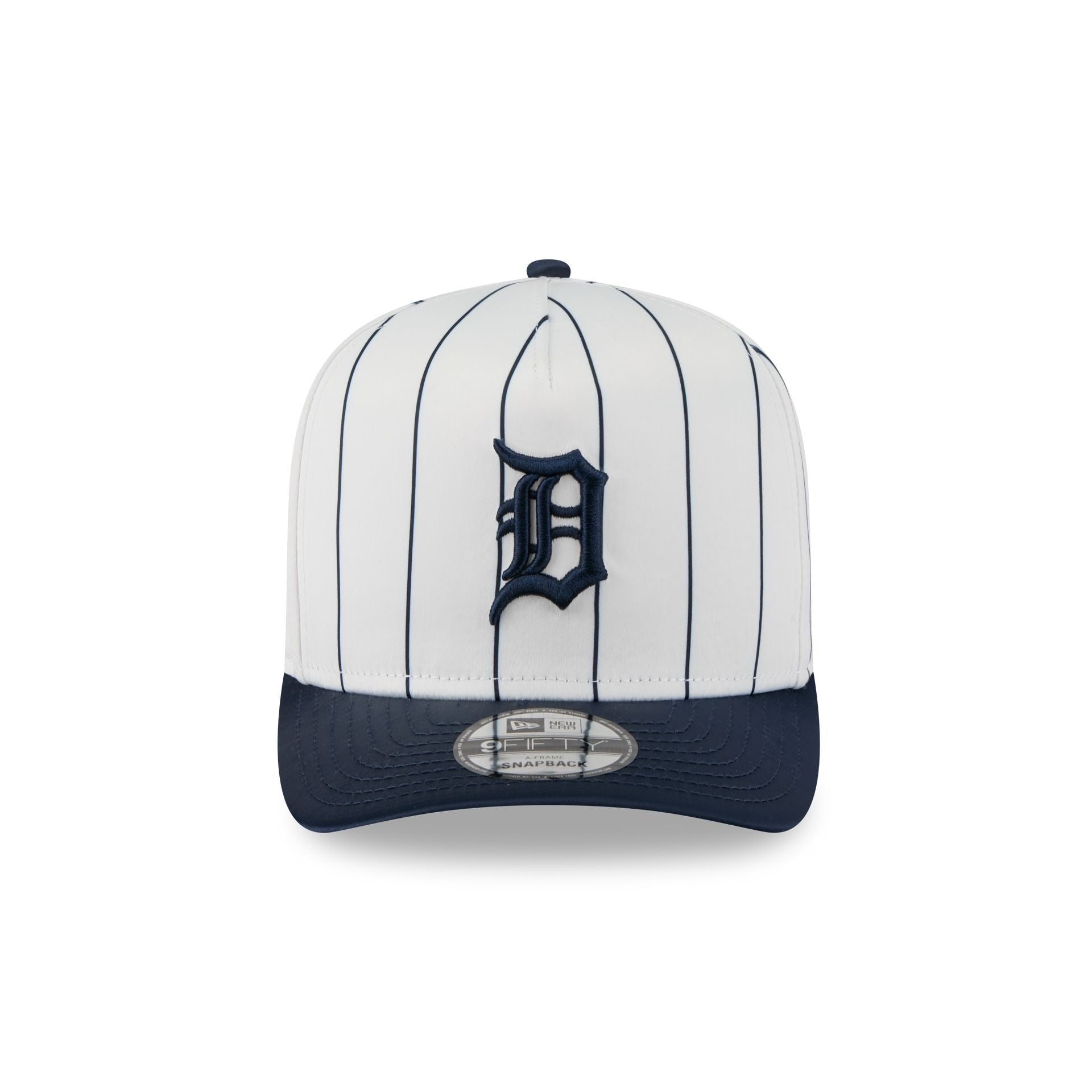 Alternative view of Detroit Tigers Satin Pinstripe 9Fifty A-Frame Snapback Hat