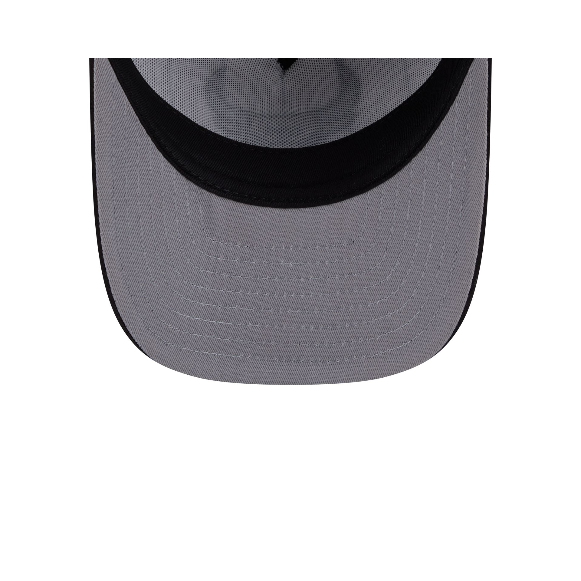 Chicago Bulls Satin Pinstripe 9Fifty A-Frame Snapback Hat - Image 7