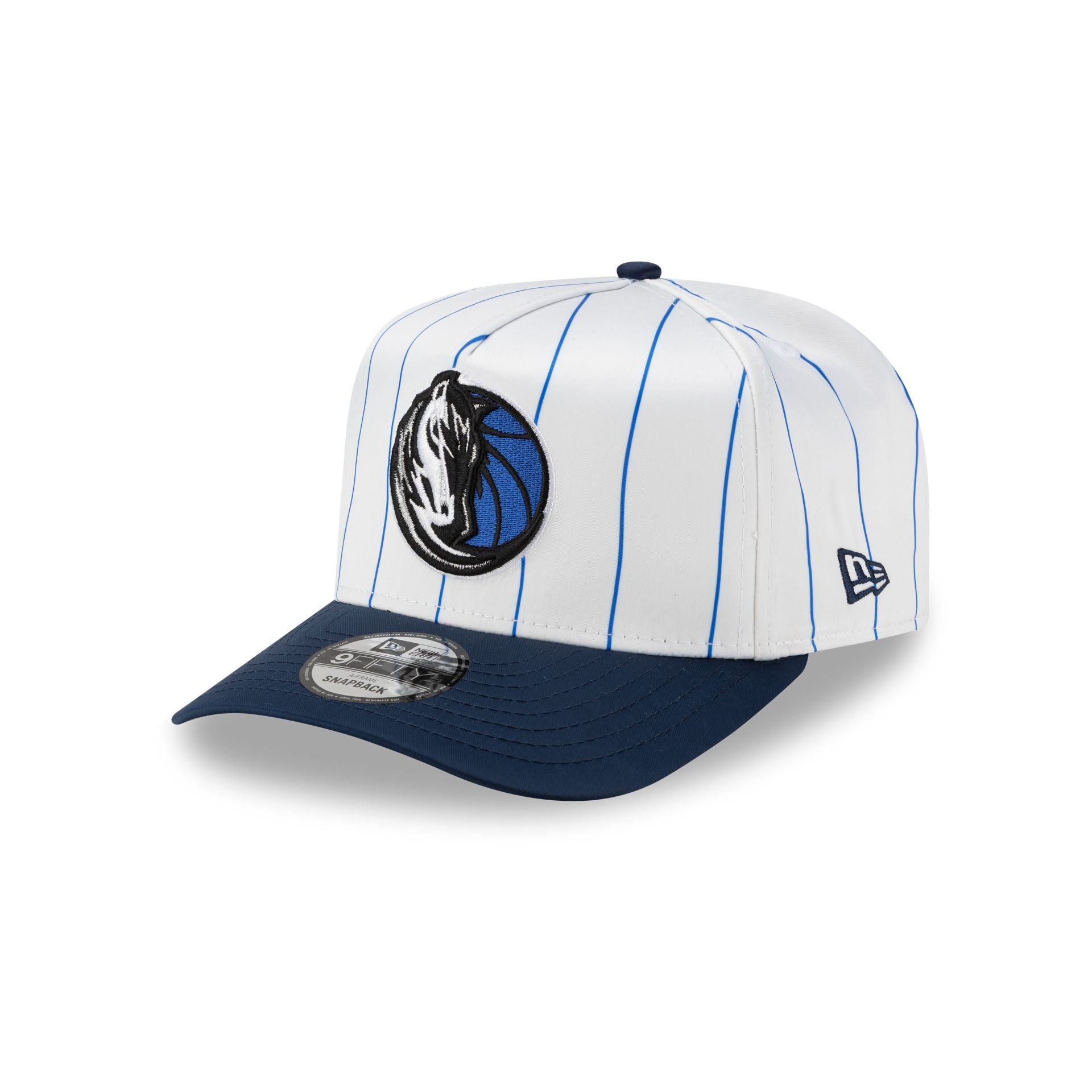 Alternative view of Dallas Mavericks Satin Pinstripe 9Fifty A-Frame Snapback Hat