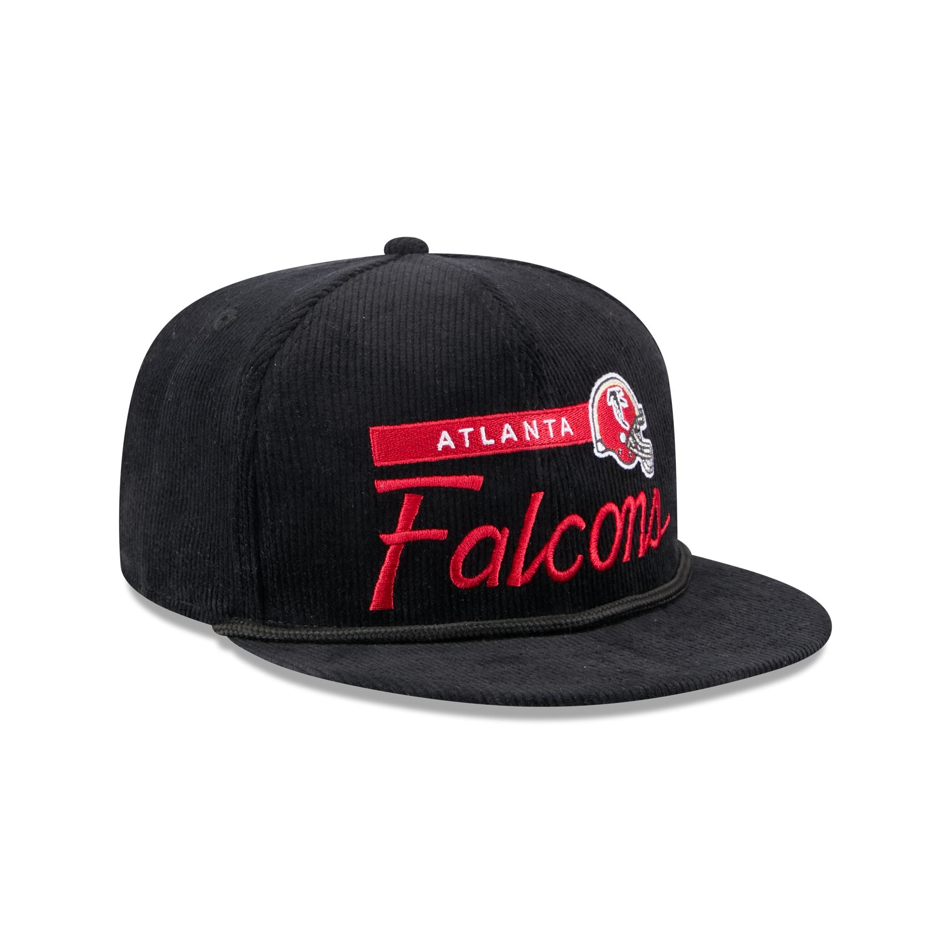 Atlanta Falcons Corduroy Rope 9Fifty Snapback Hat - Image 3
