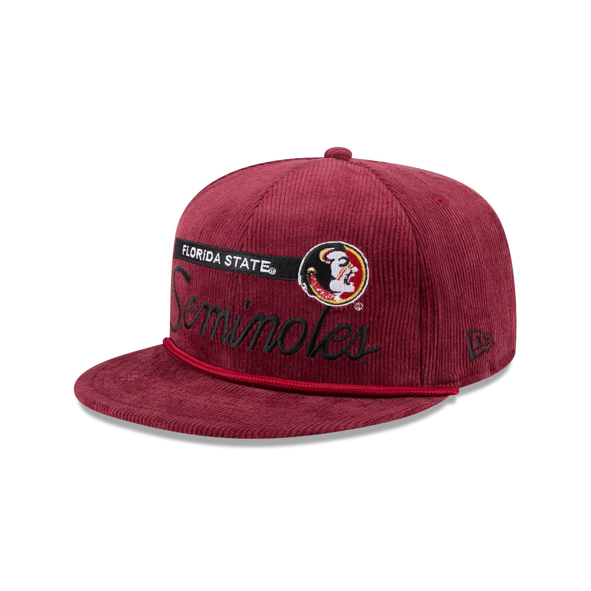 Florida State Seminoles College Vault Corduroy Rope 9Fifty Snapback Hat
