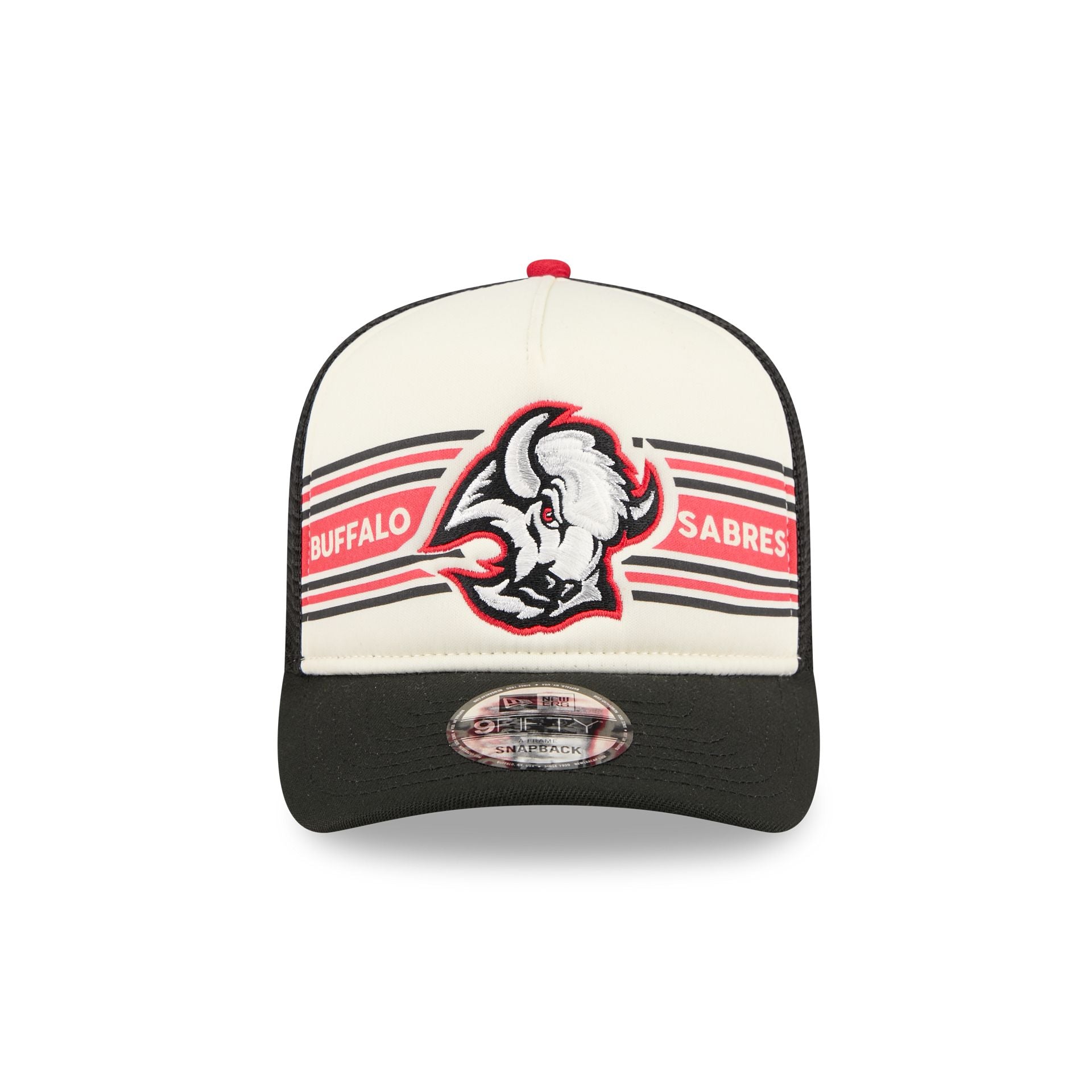 Alternative view of Buffalo Sabres Alternate Banner 9Fifty A-Frame Trucker Hat