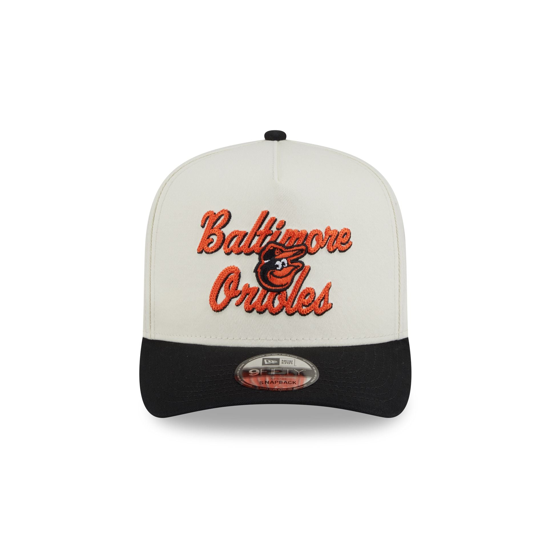 Alternative view of Baltimore Orioles Chainstitch 9Fifty A-Frame Snapback Hat
