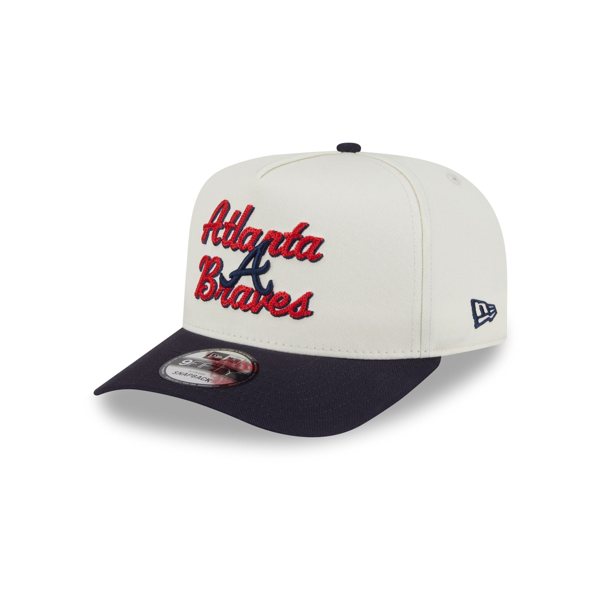Atlanta Braves Chainstitch 9Fifty A-Frame Snapback Hat