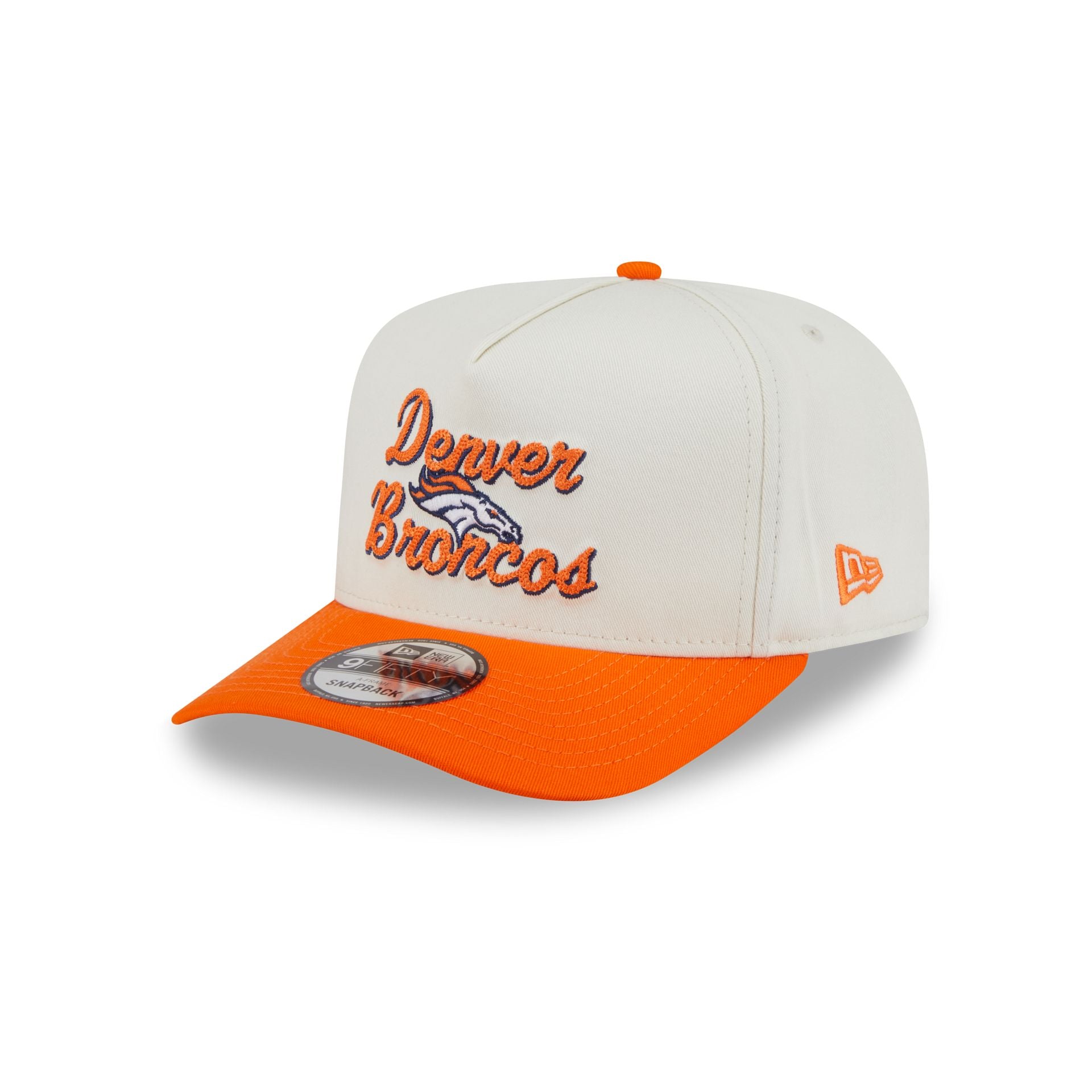 Denver Broncos Chainstitch 9Fifty A-Frame Snapback Hat