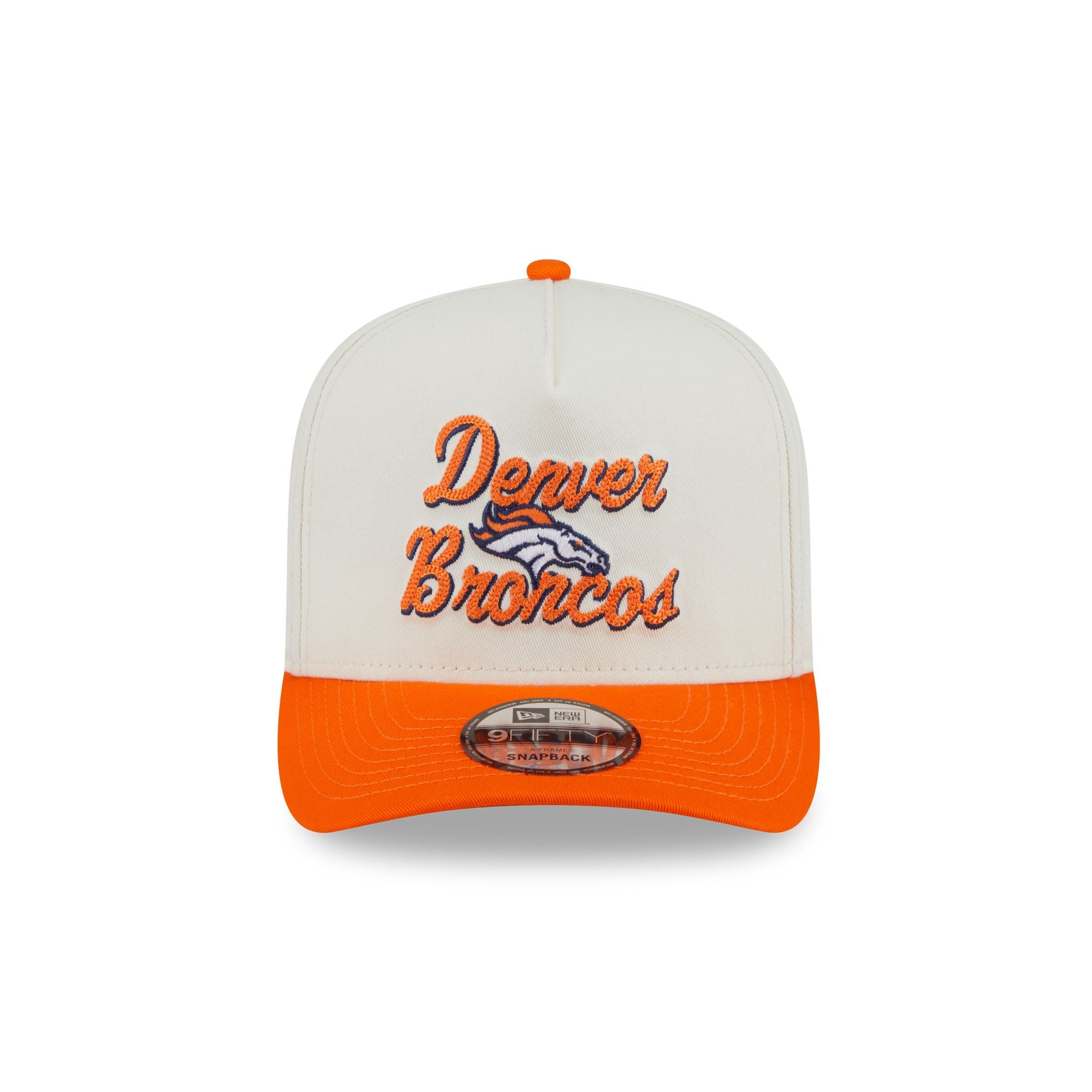 Alternative view of Denver Broncos Chainstitch 9Fifty A-Frame Snapback Hat