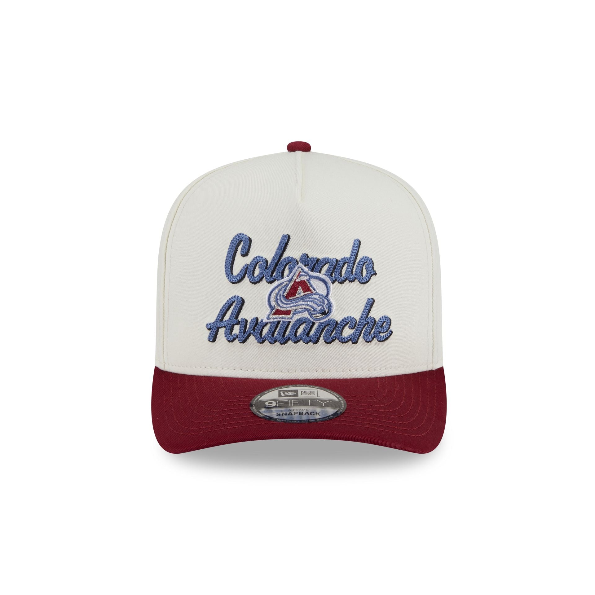 Alternative view of Colorado Avalanche Chainstitch 9Fifty A-Frame Snapback Hat